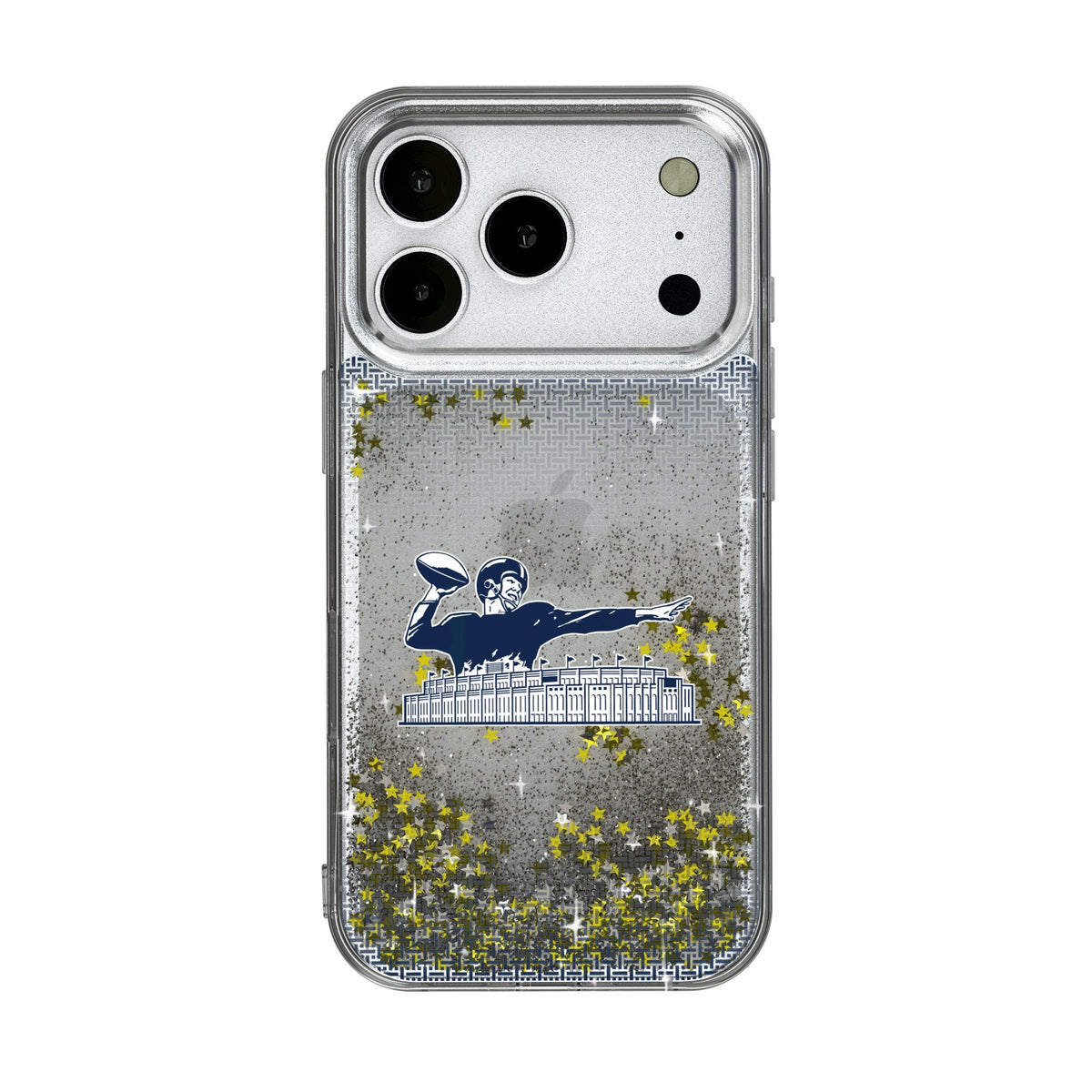 New York Giants 1960-1966 Historic Collection Linen Glitter Phone Case for Apple iPhone 17 Series