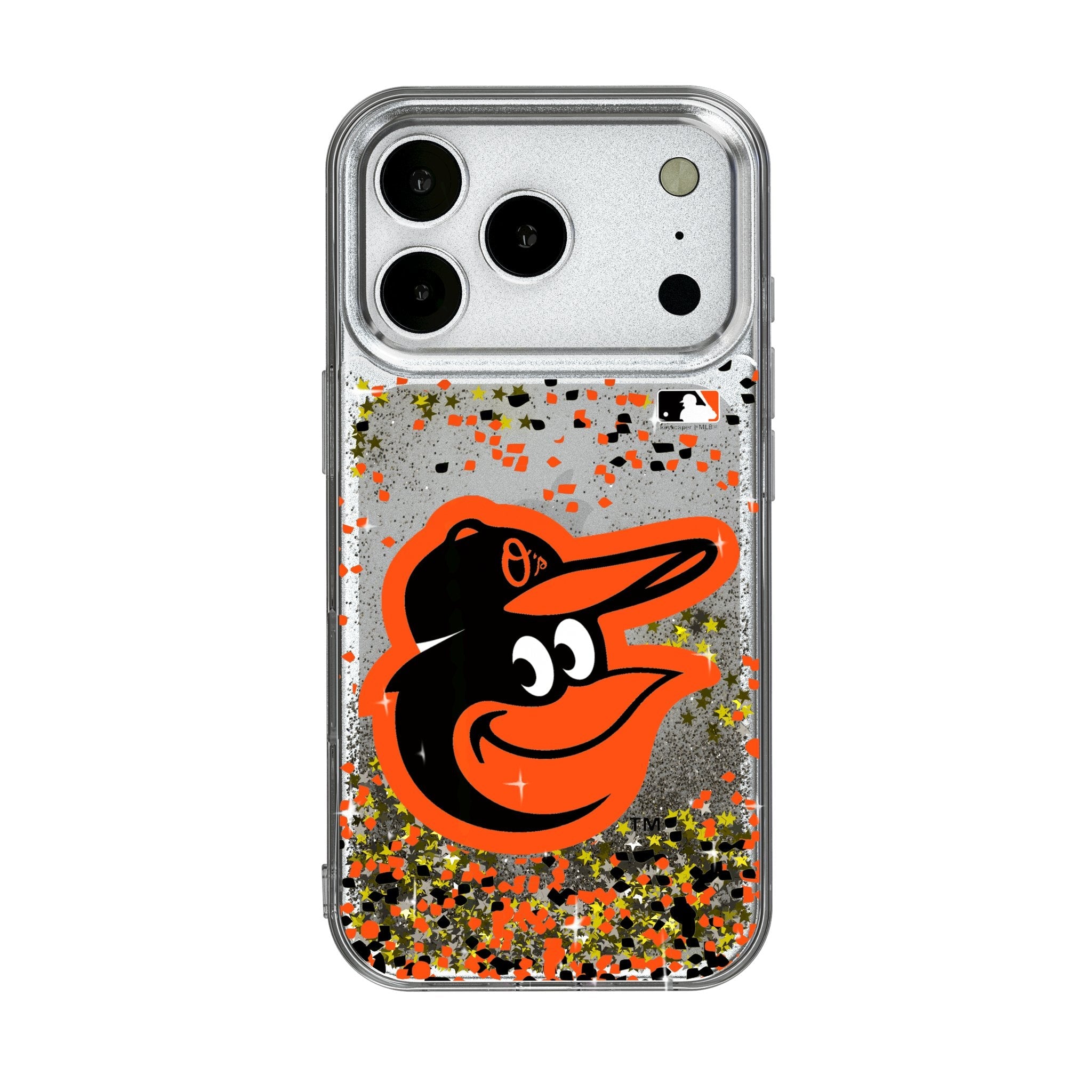 Baltimore Orioles Confetti Glitter Phone Case for Apple iPhone 17 Series