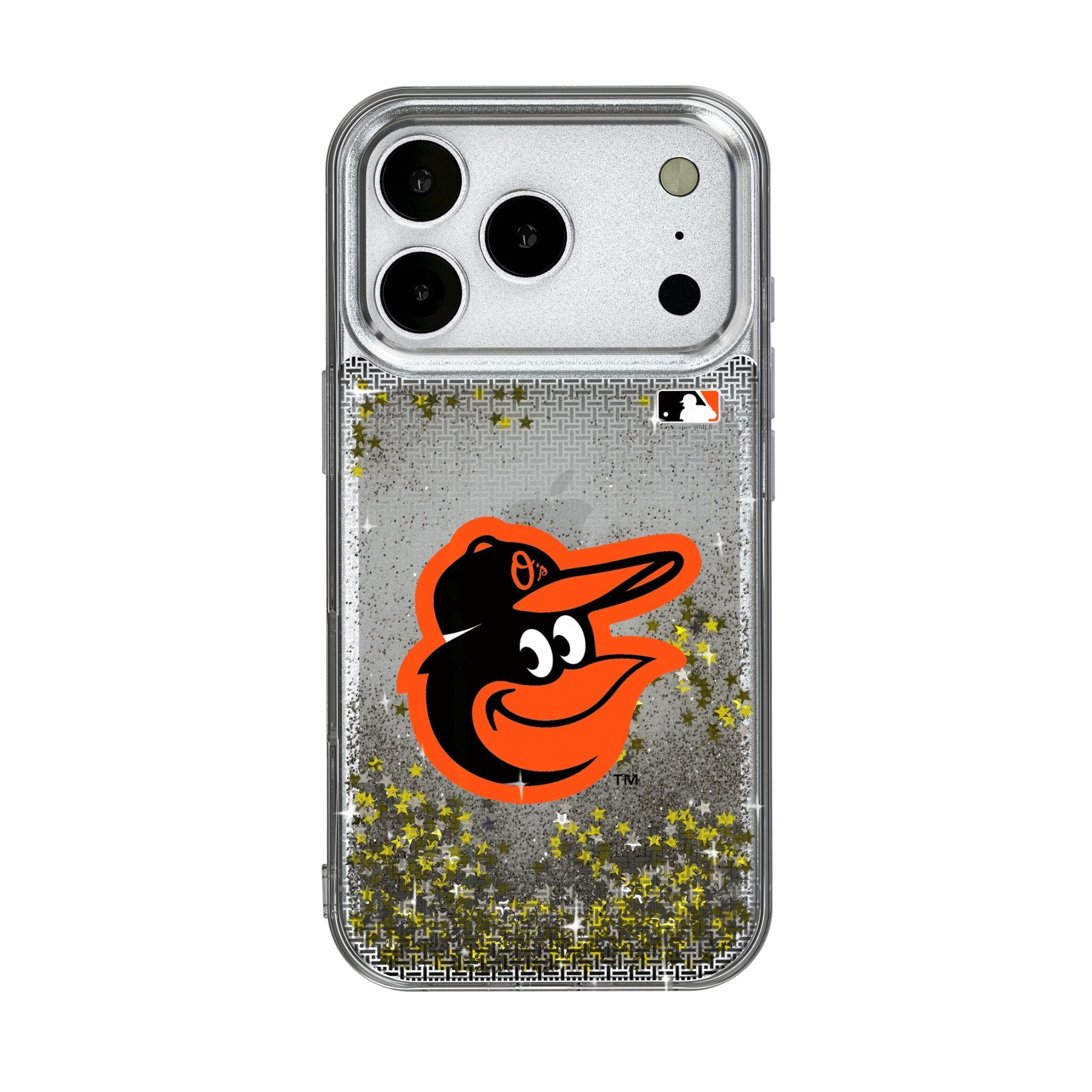 Baltimore Orioles Linen Glitter Phone Case for Apple iPhone 17 Series