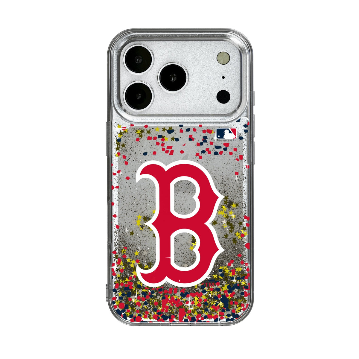 Boston Red Sox Confetti Glitter Phone Case for Apple iPhone 17 Series