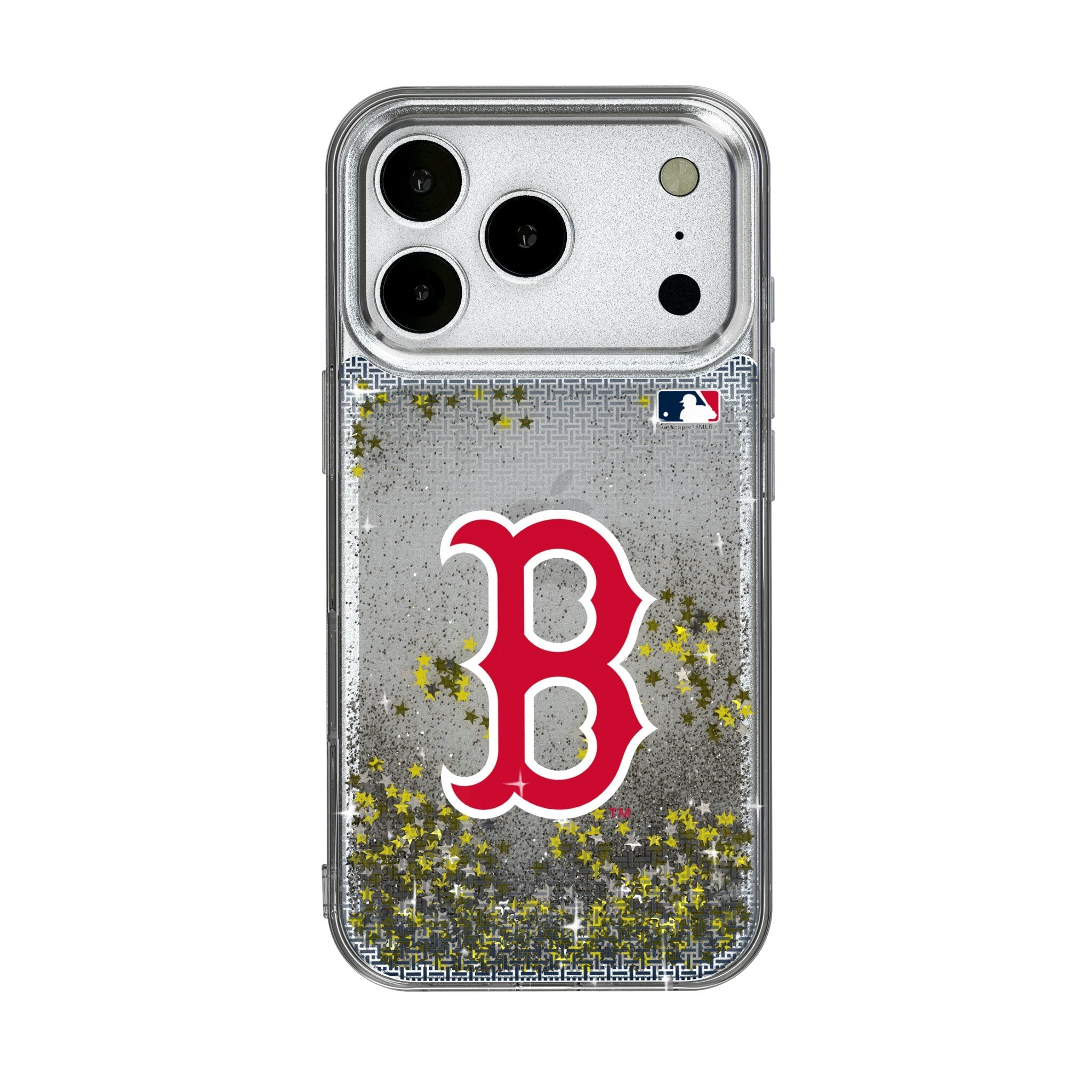 Boston Red Sox Linen Glitter Phone Case for Apple iPhone 17 Series