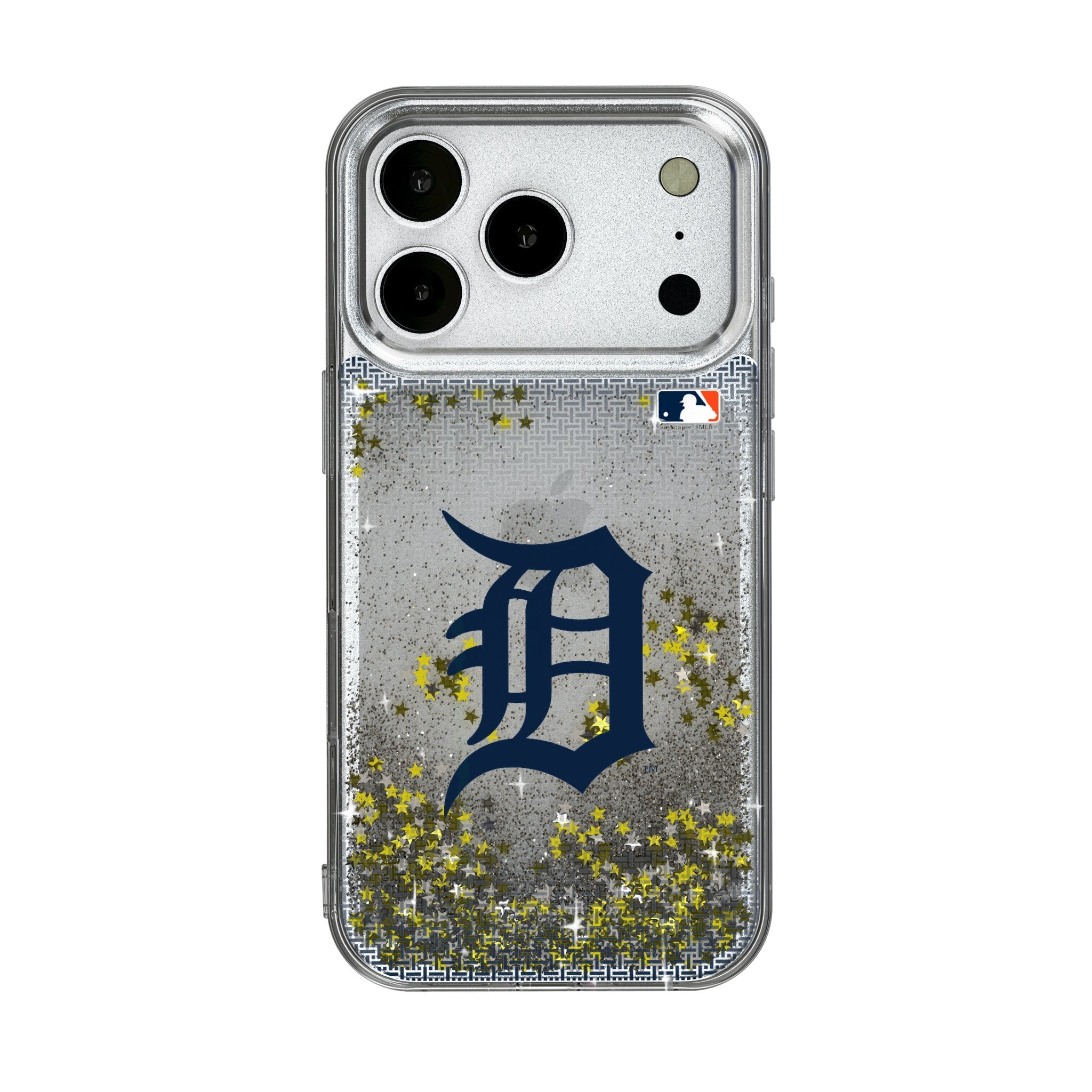 Detroit Tigers Linen Glitter Phone Case for Apple iPhone 17 Series