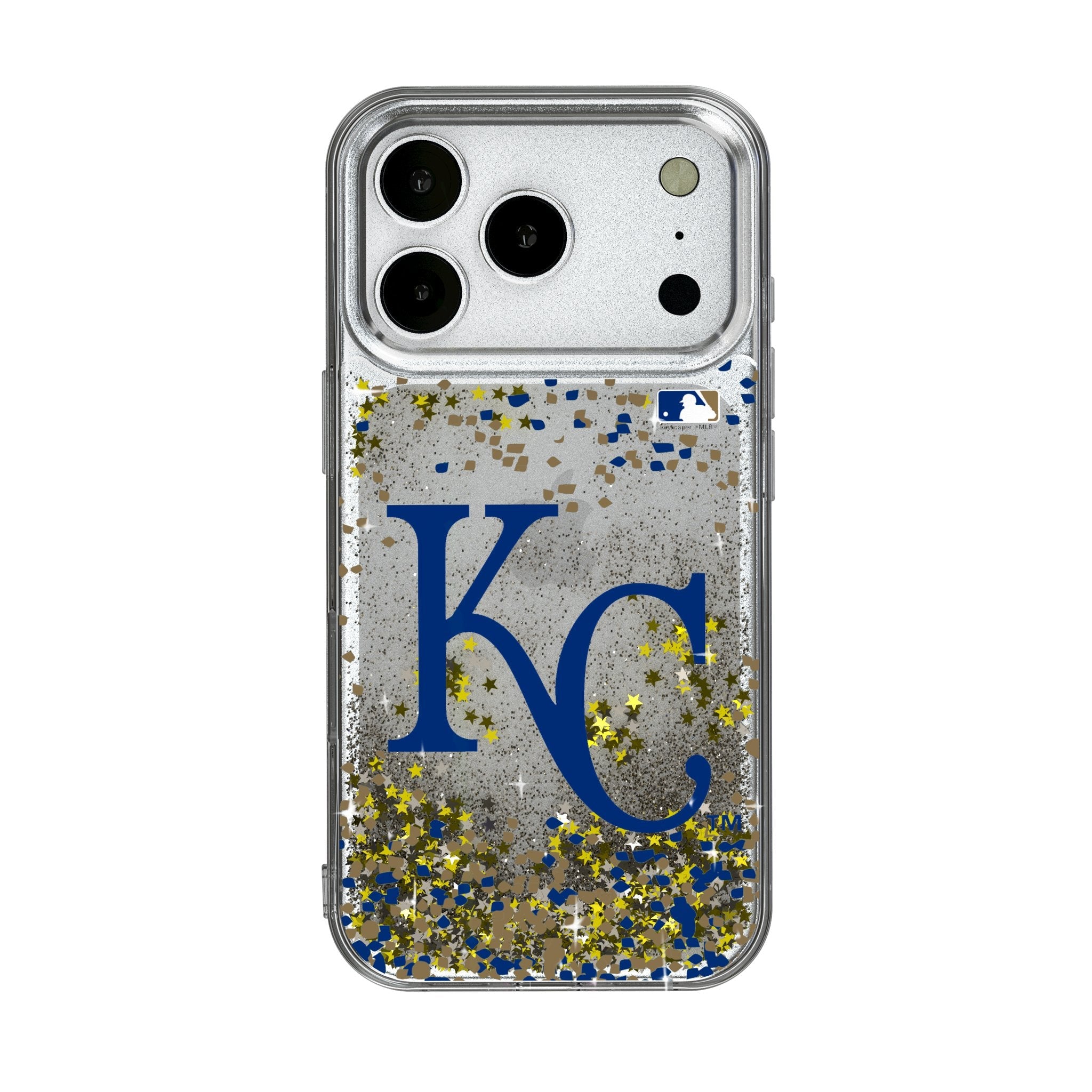 Kansas City Royals Confetti Glitter Phone Case for Apple iPhone 17 Series