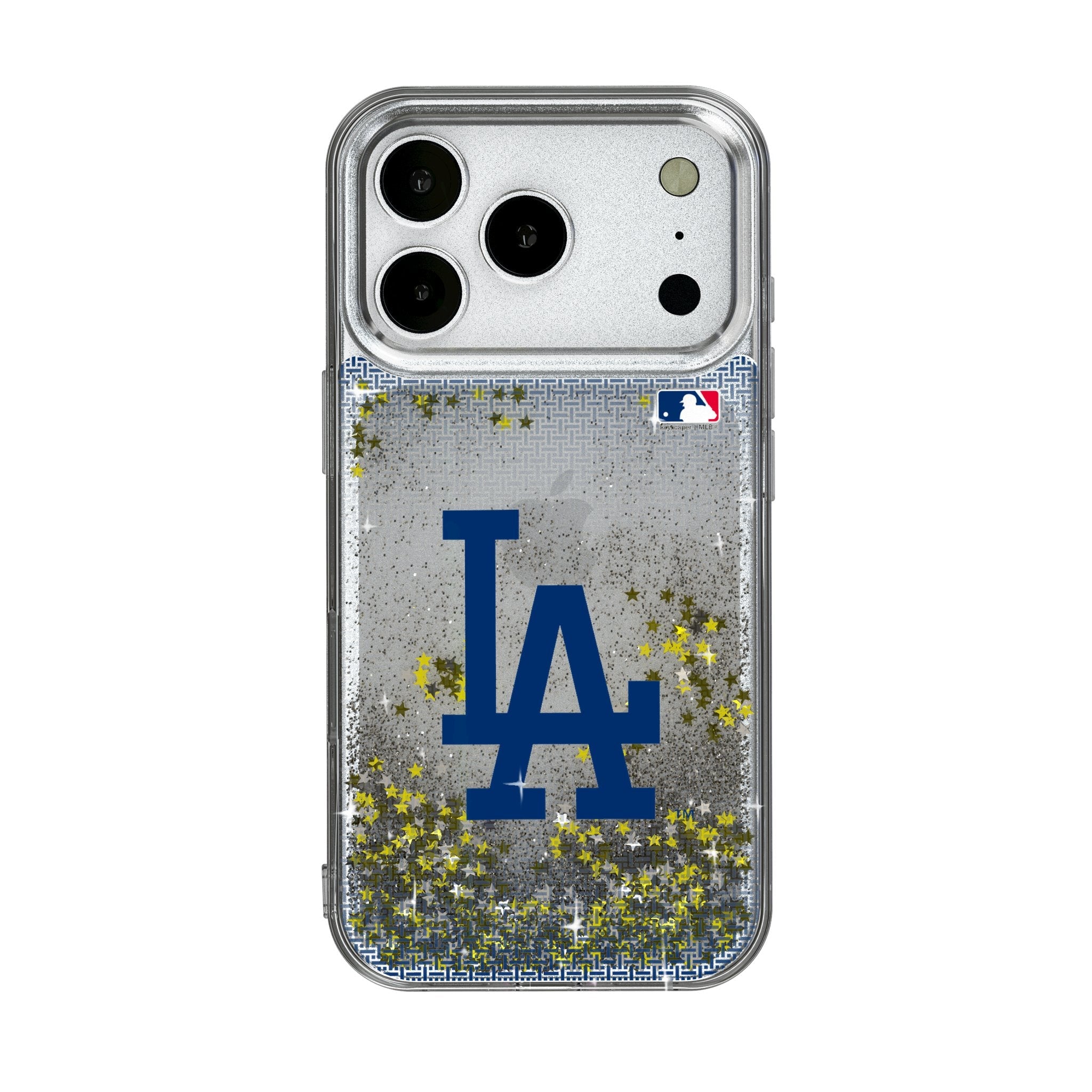 LA Dodgers Linen Glitter Phone Case for Apple iPhone 17 Series