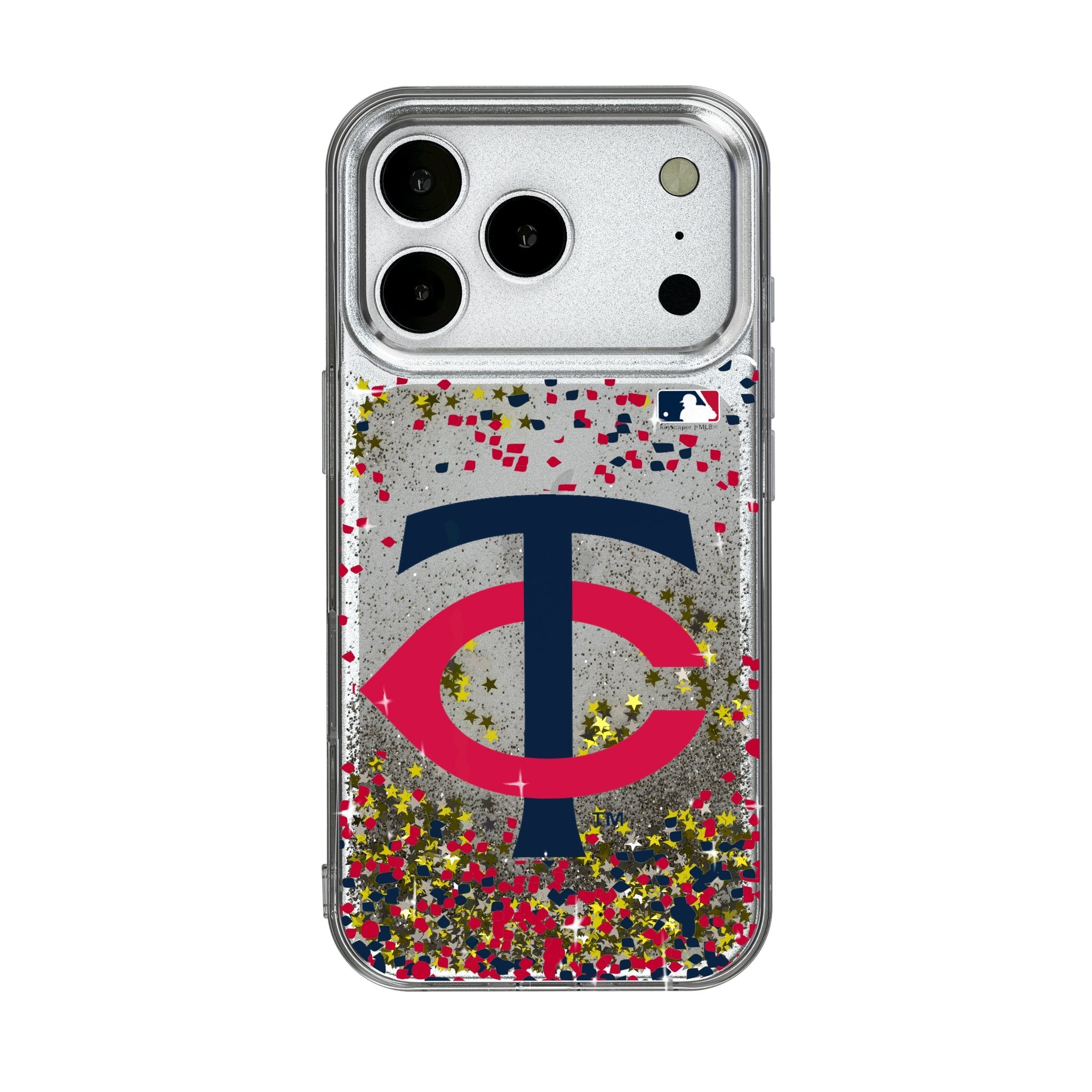 Minnesota Twins Confetti Glitter Phone Case for Apple iPhone 17 Series 1