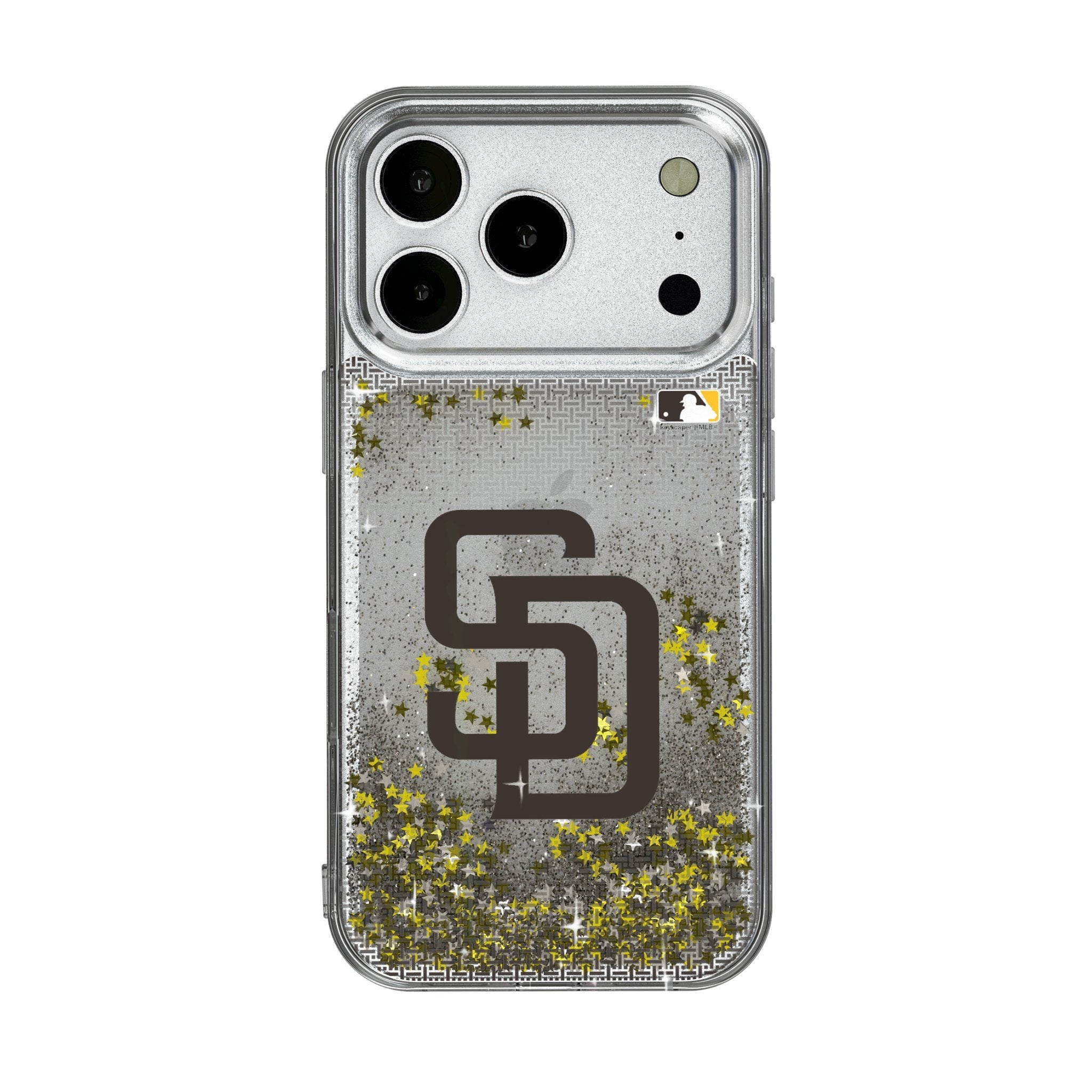 San Diego Padres Linen Glitter Phone Case for Apple iPhone 17 Series