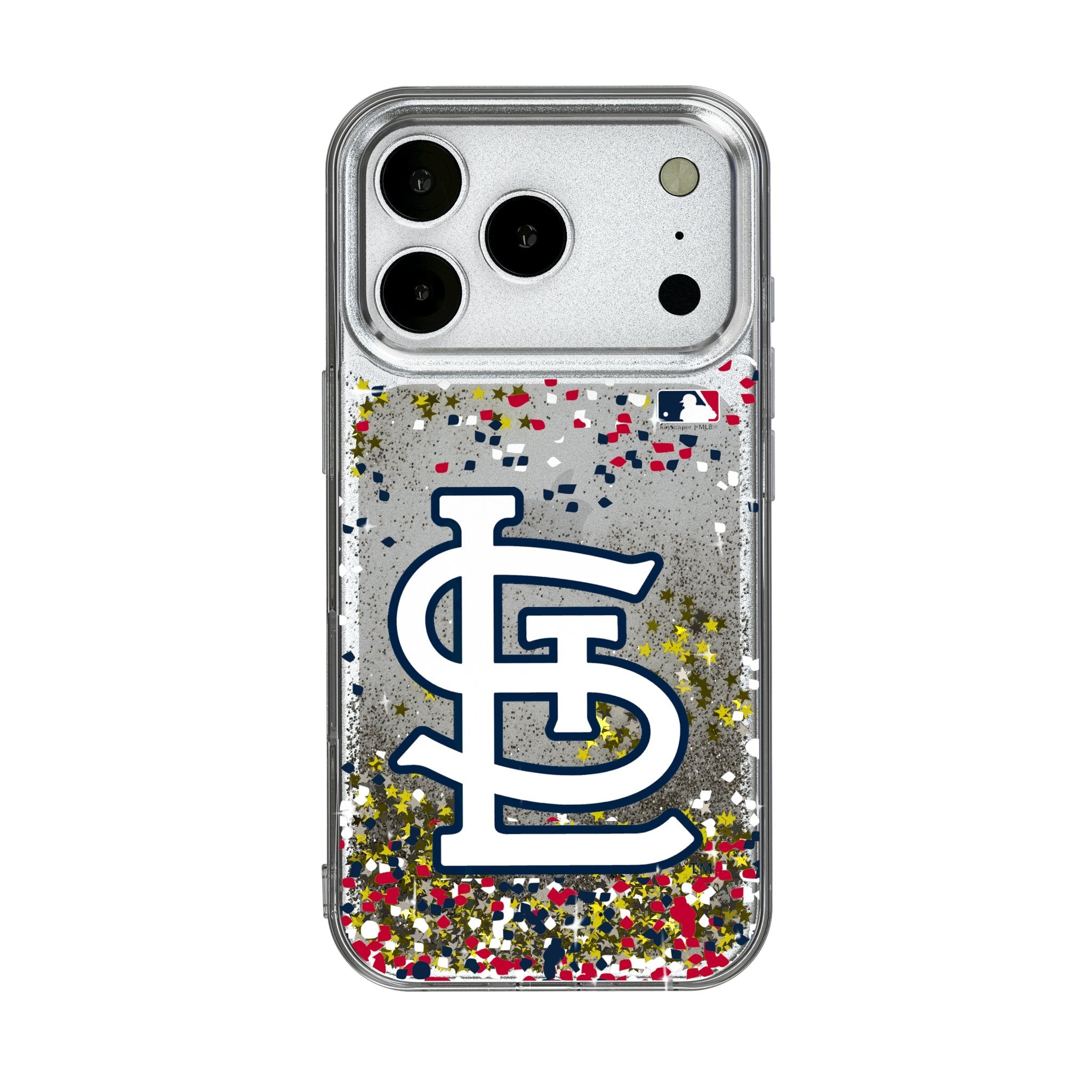 St Louis Cardinals Confetti Glitter Phone Case for Apple iPhone 17 Series