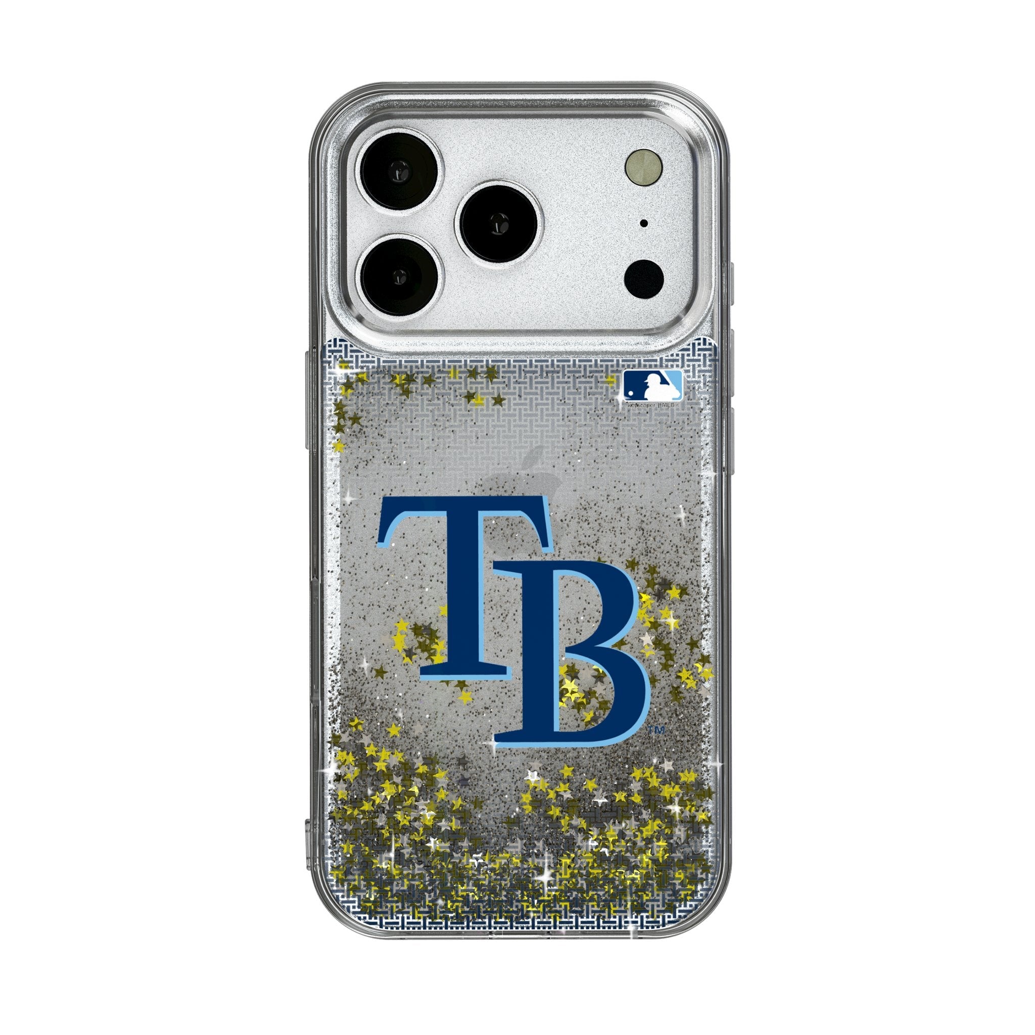 Tampa Bay Rays Linen Glitter Phone Case for Apple iPhone 17 Series