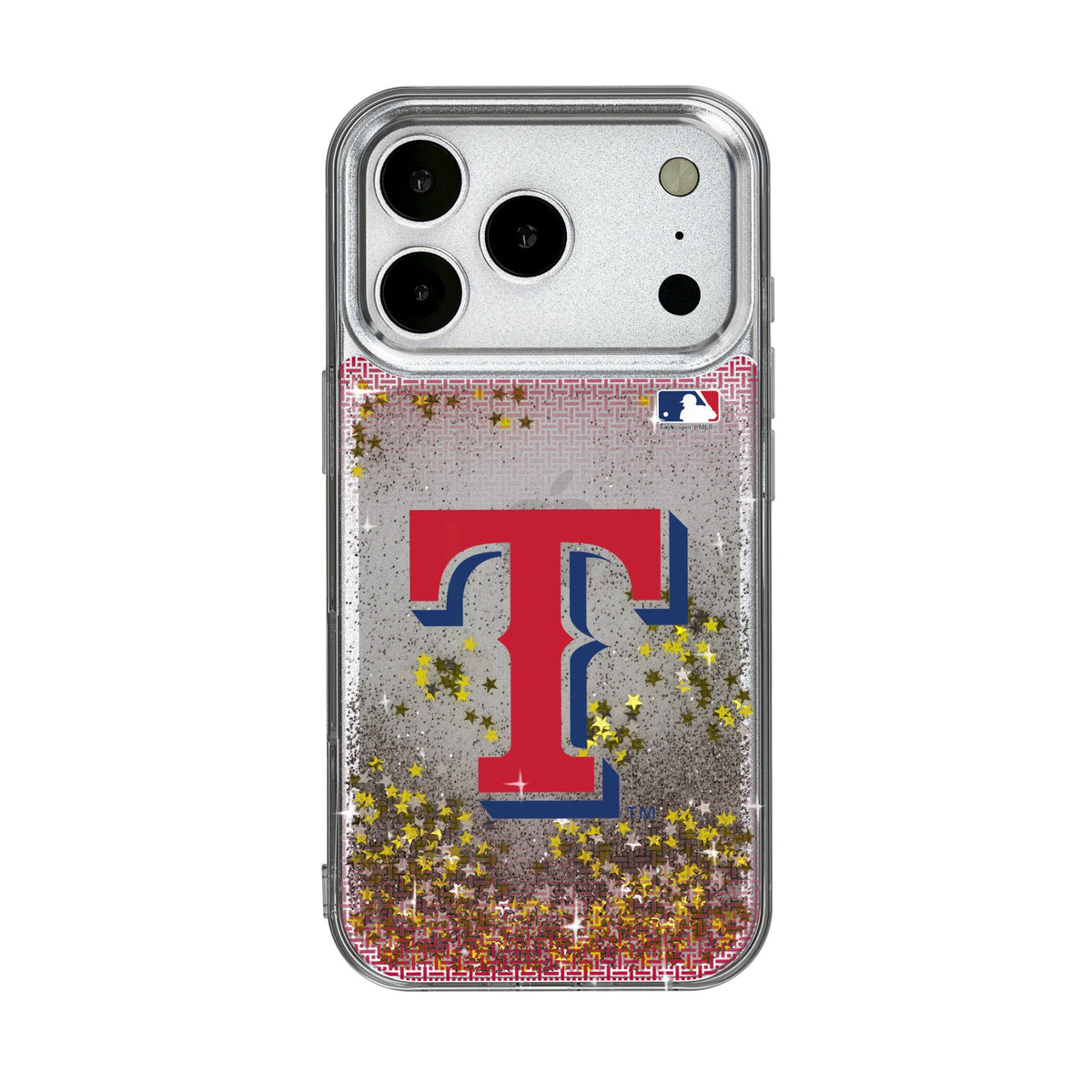 Texas Rangers Linen Glitter Phone Case for Apple iPhone 17 Series