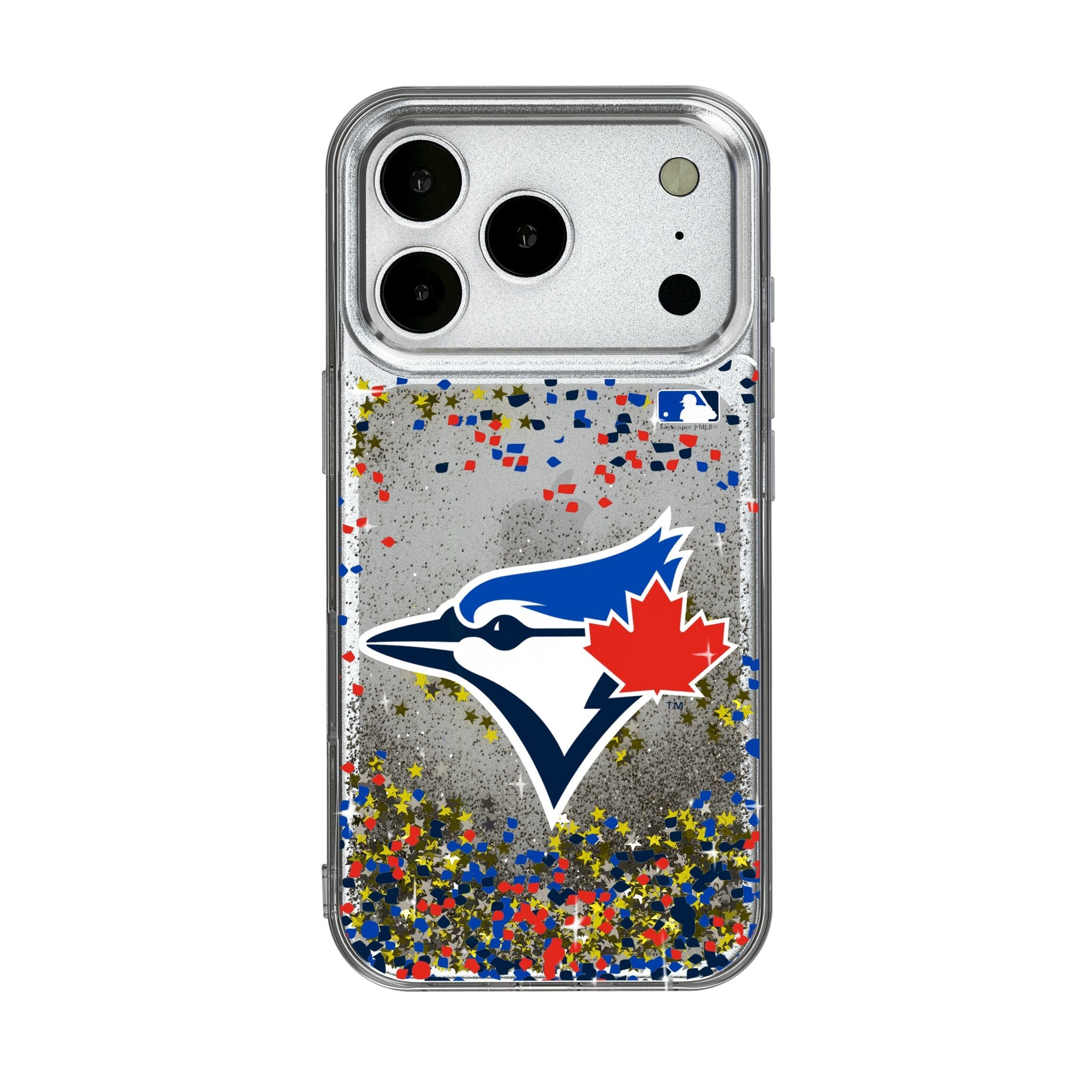 Toronto Blue Jays Confetti Glitter Phone Case for Apple iPhone 17 Series