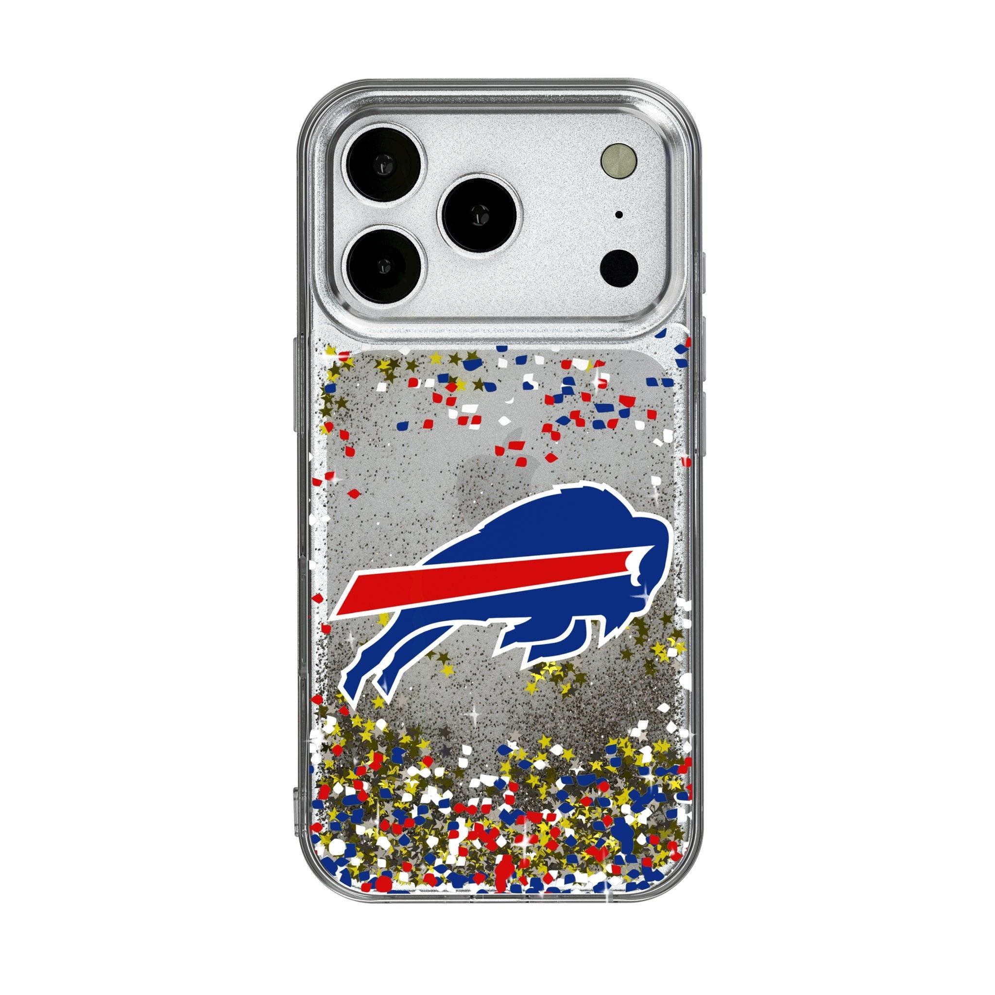 Buffalo Bills Confetti Glitter Phone Case for Apple iPhone 17 Series