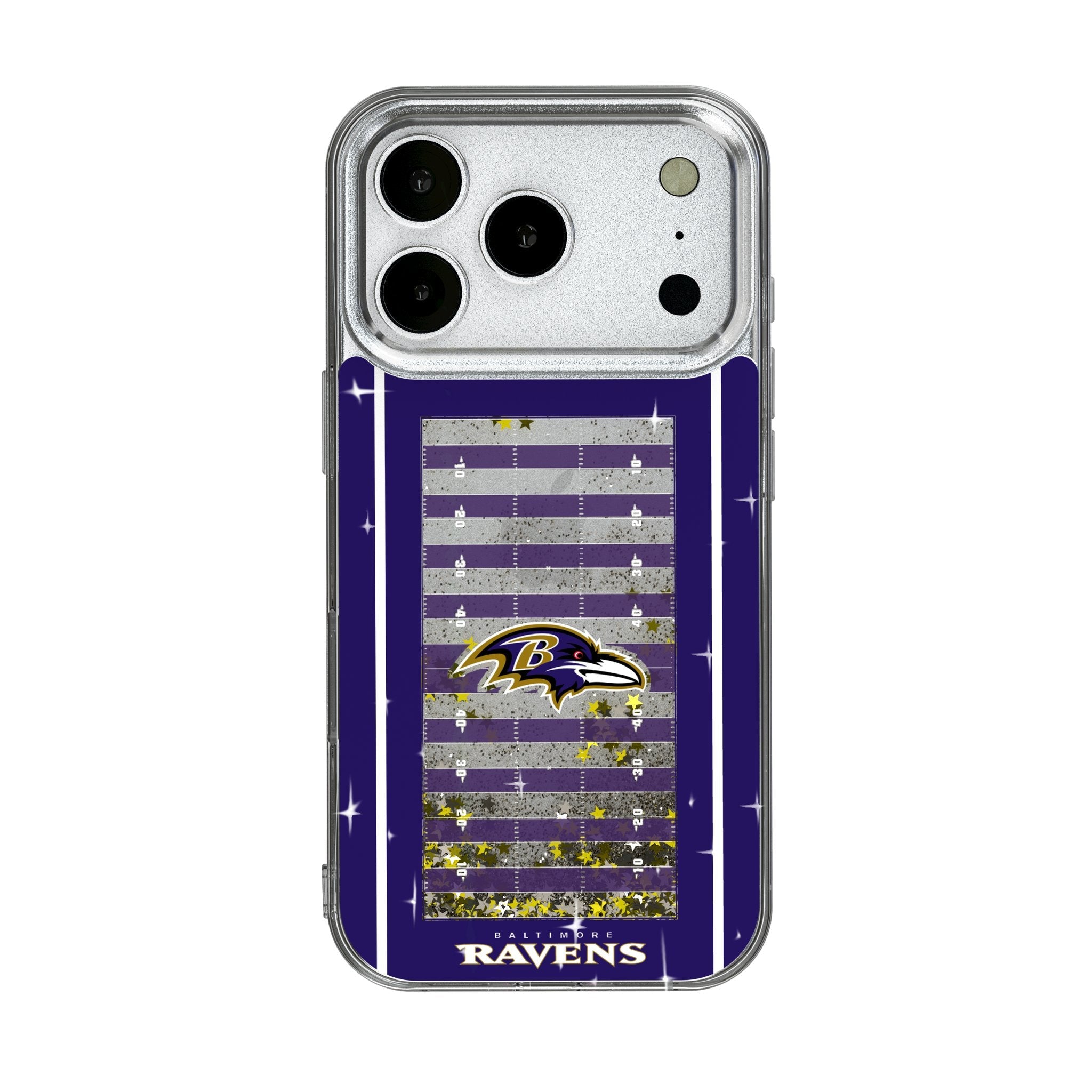 Baltimore Ravens Field Glitter Phone Case for Apple iPhone 17 Series