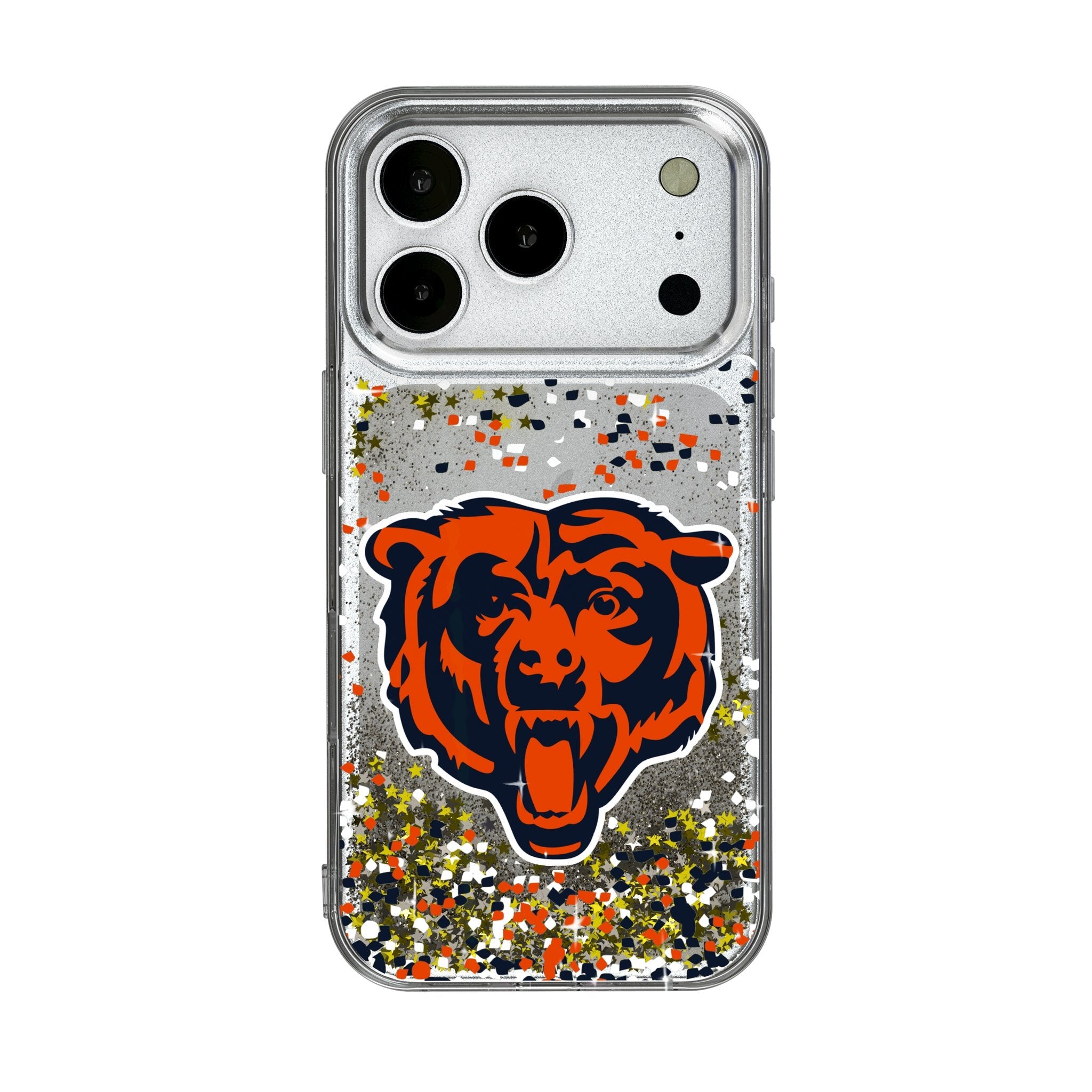 Chicago Bears Confetti Glitter Phone Case for Apple iPhone 17 Series 1