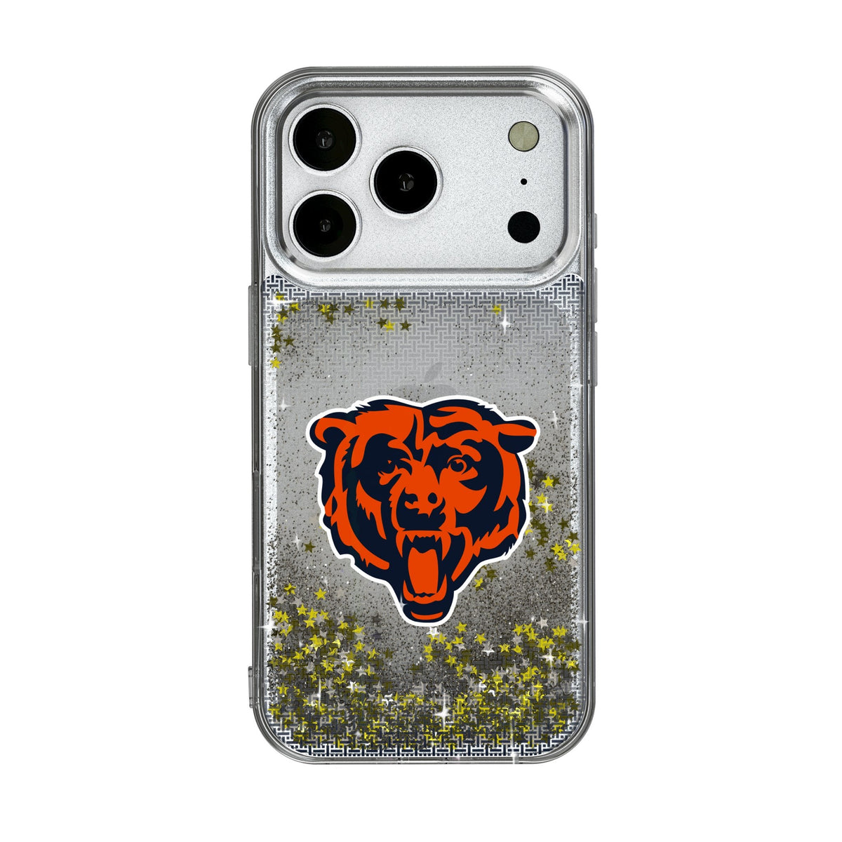 Chicago Bears Linen Glitter Phone Case for Apple iPhone 17 Series 1
