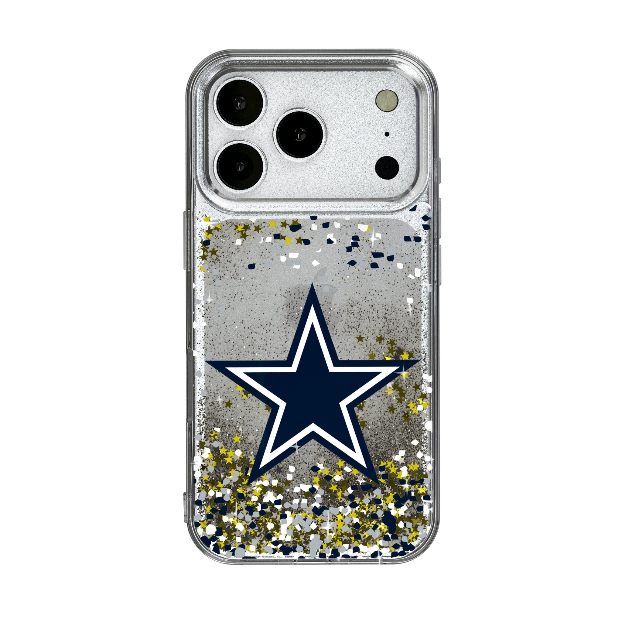 Dallas Cowboys Confetti Glitter Phone Case for Apple iPhone 17 Series 1