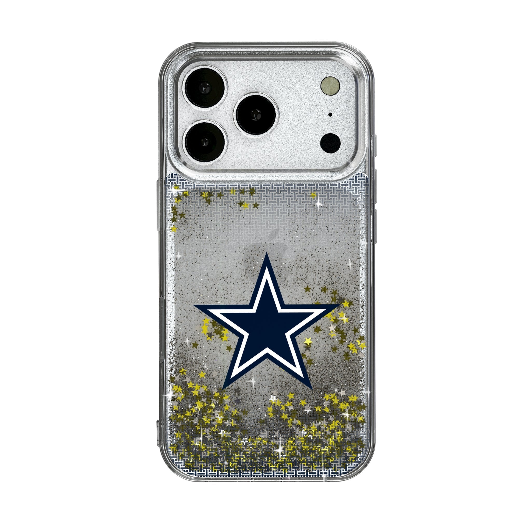 Dallas Cowboys Linen Glitter Phone Case for Apple iPhone 17 Series 1