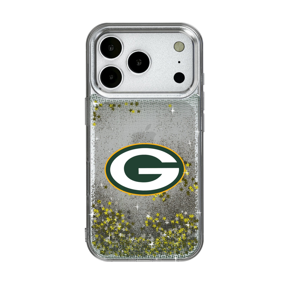 Green Bay Packers Linen Glitter Phone Case for Apple iPhone 17 Series