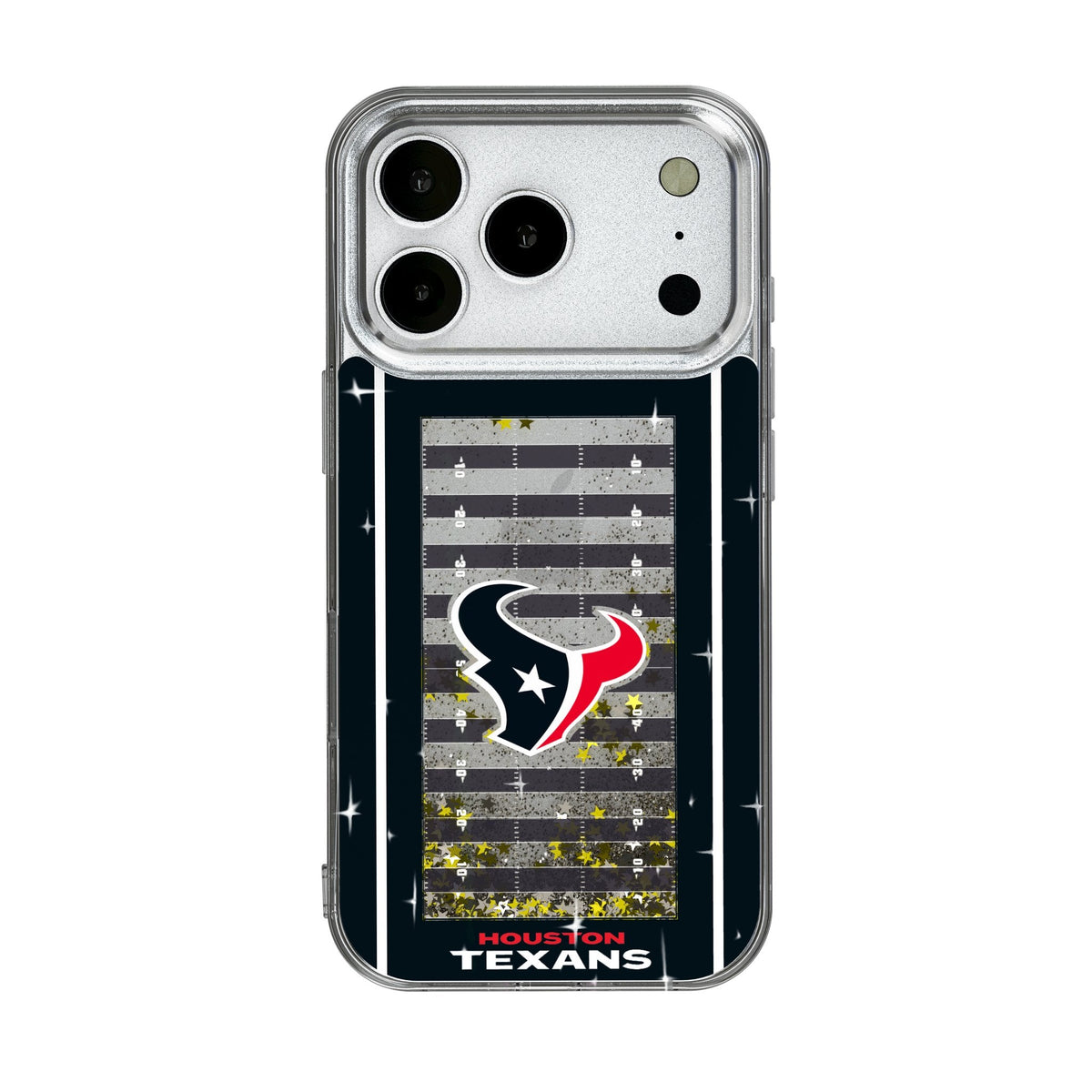 Houston Texans Field Glitter Phone Case for Apple iPhone 17 Series