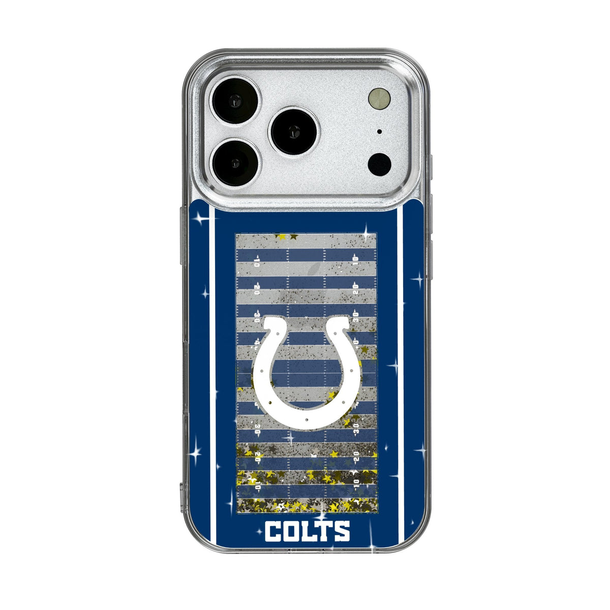 Indianapolis Colts Field Glitter Phone Case for Apple iPhone 17 Series 1