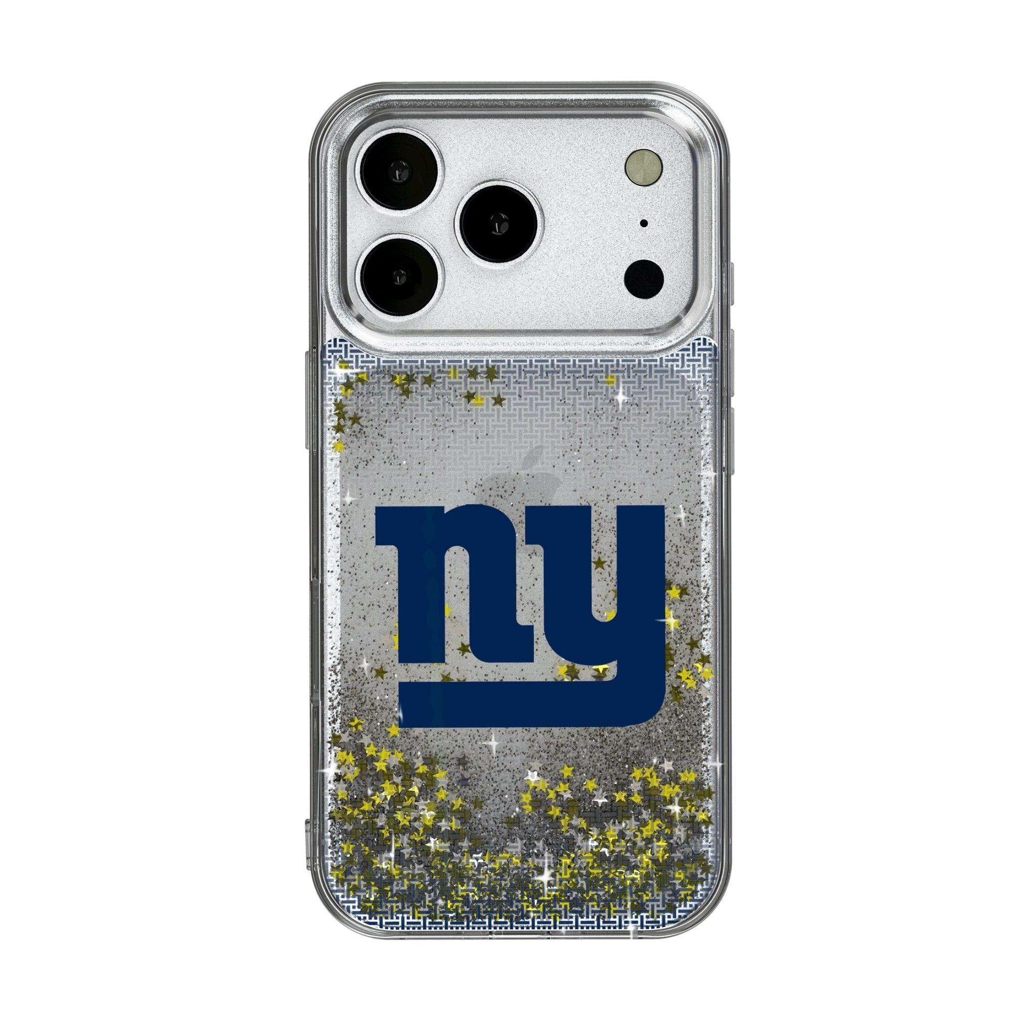 New York Giants Linen Glitter Phone Case for Apple iPhone 17 Series