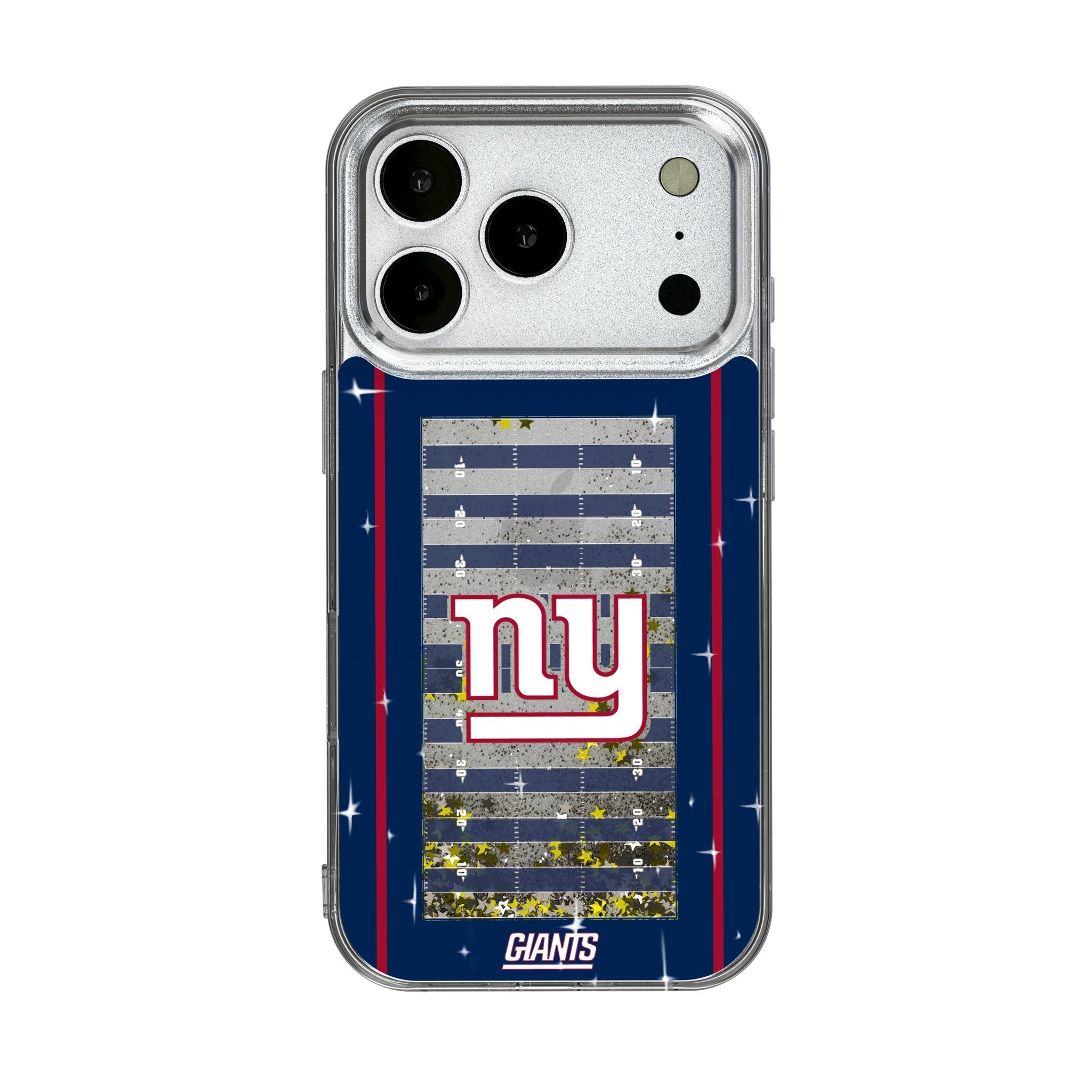 New York Giants Field Glitter Phone Case for Apple iPhone 17 Series