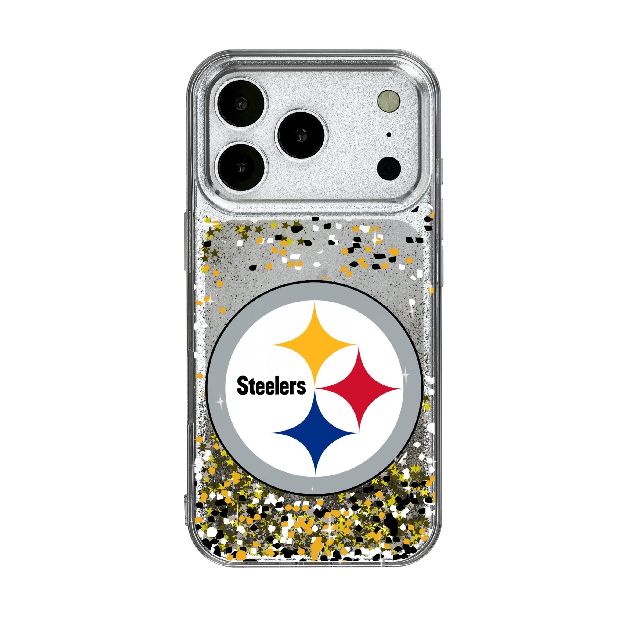 Pittsburgh Steelers Confetti Glitter Phone Case for Apple iPhone 17 Series 1