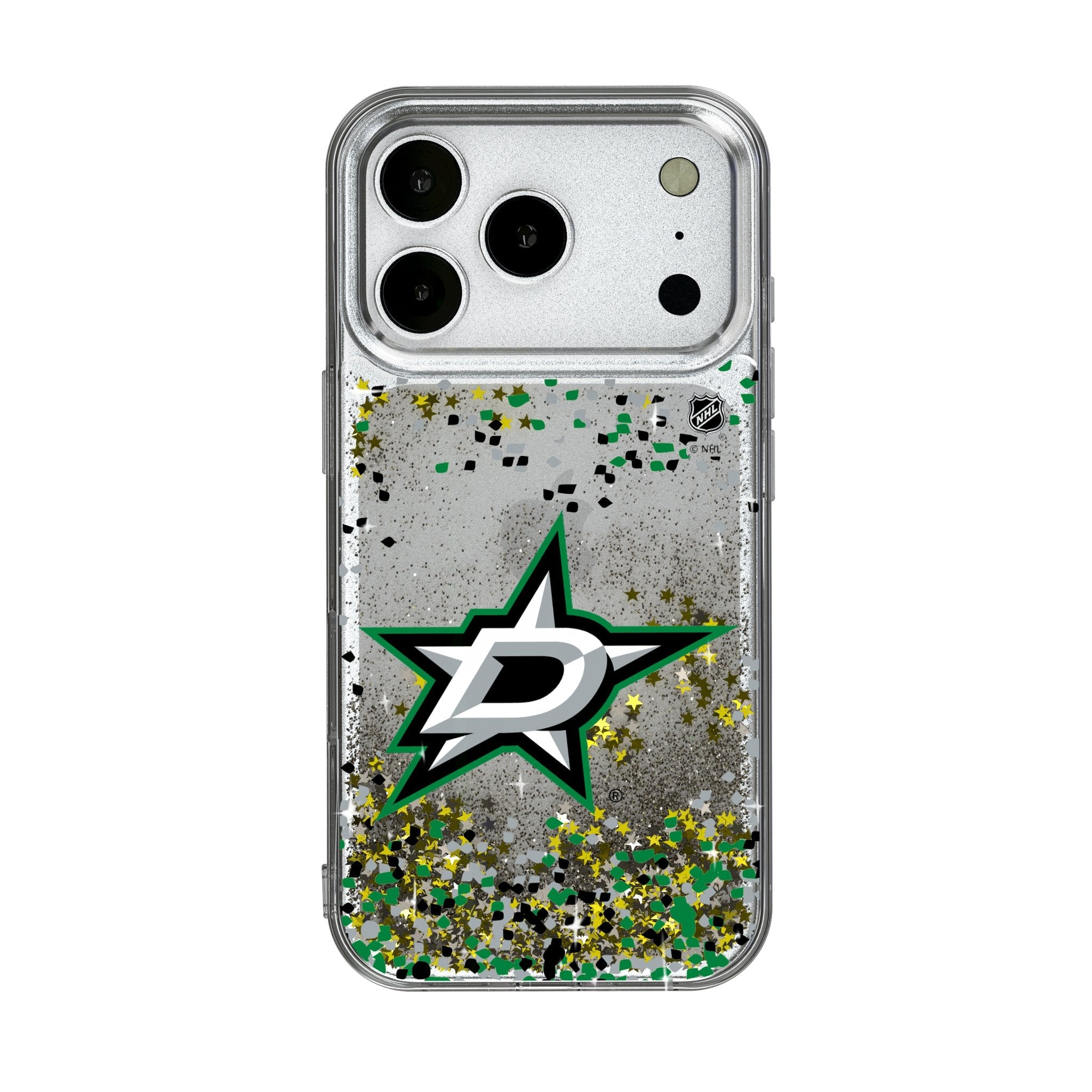 Dallas Stars Confetti Glitter Phone Case for Apple iPhone 17 Series
