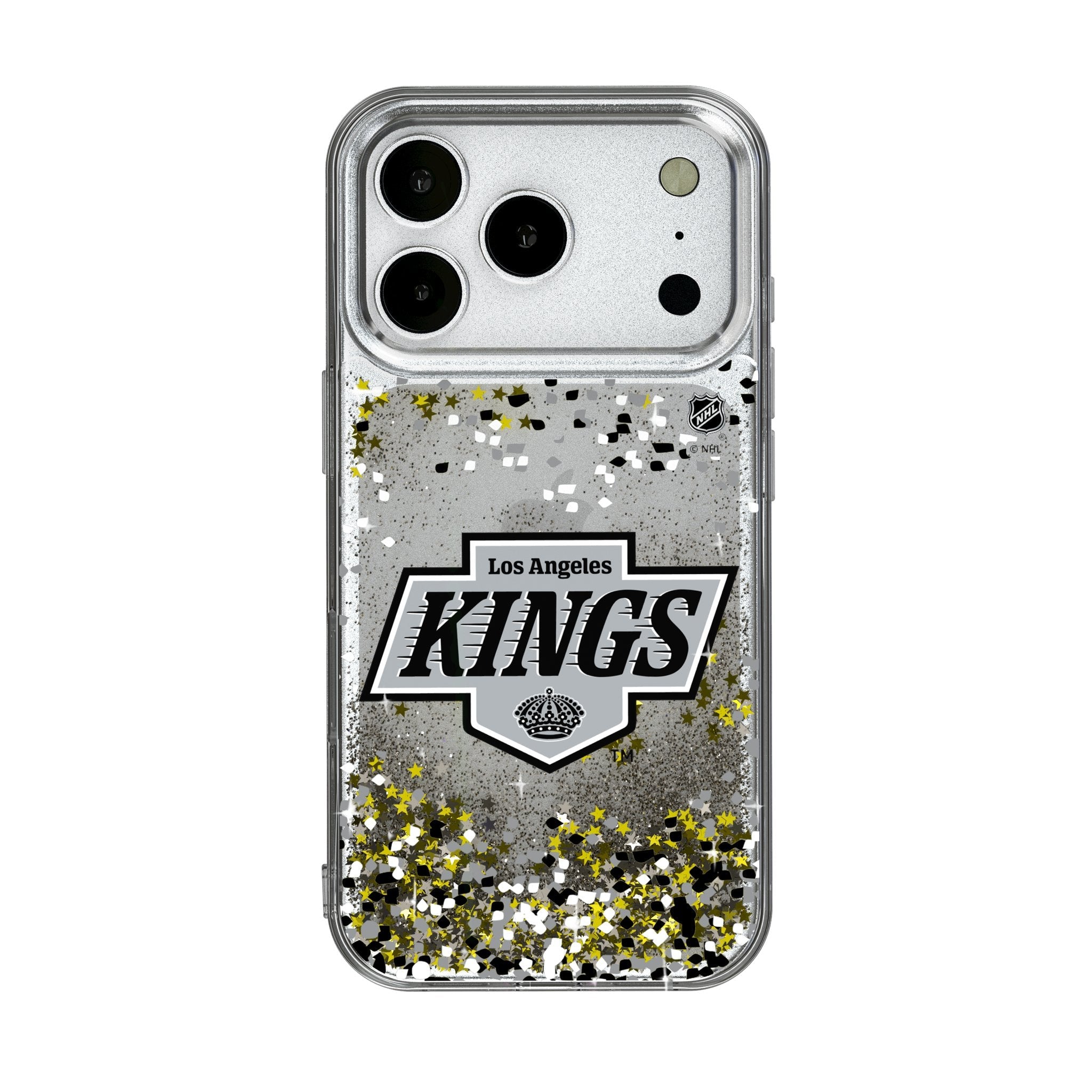 LA Kings Confetti Glitter Phone Case for Apple iPhone 17 Series
