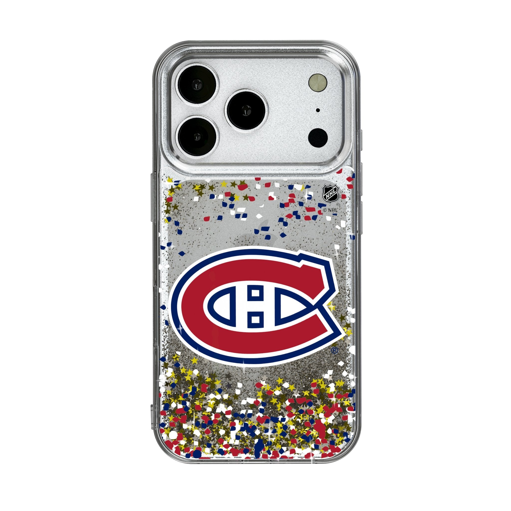 Montreal Canadiens Confetti Glitter Phone Case for Apple iPhone 17 Series