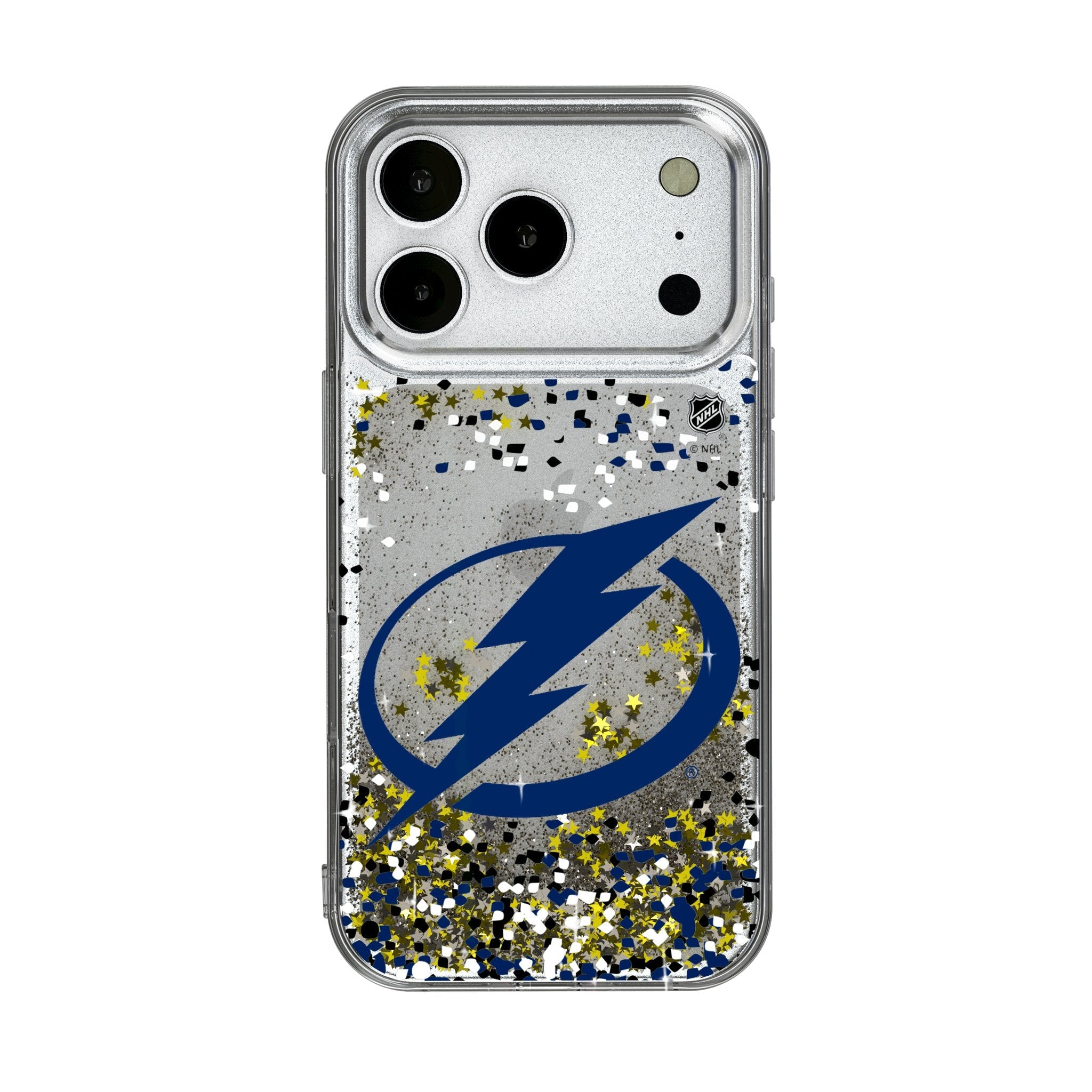 Tampa Bay Lightning Confetti Glitter Phone Case for Apple iPhone 17 Series