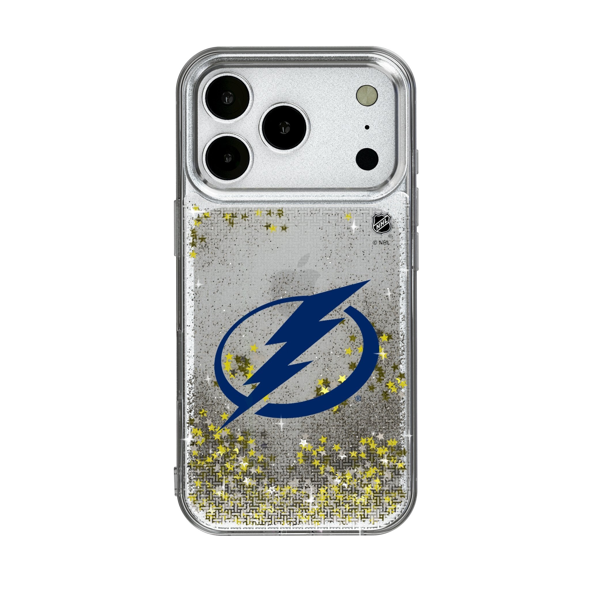 Tampa Bay Lightning Linen Glitter Phone Case for Apple iPhone 17 Series