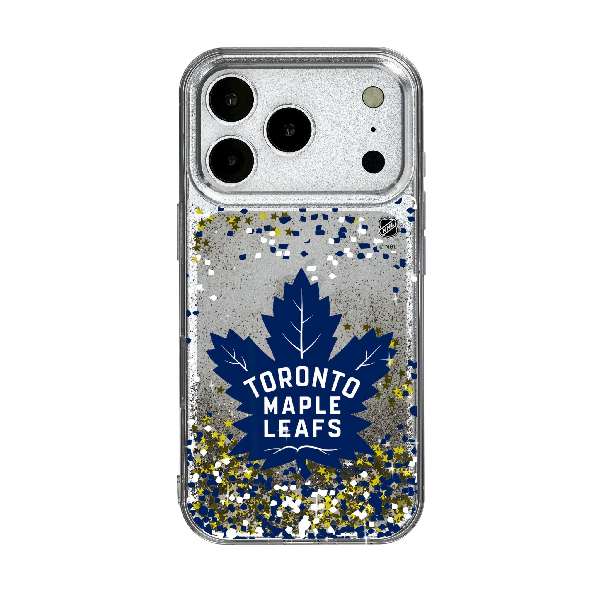 Toronto Maple Leafs Confetti Glitter Phone Case for Apple iPhone 17 Series