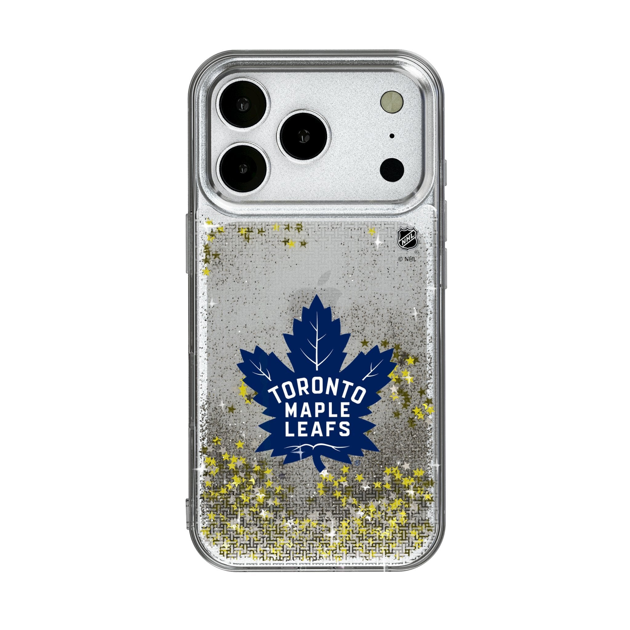 Toronto Maple Leafs Linen Glitter Phone Case for Apple iPhone 17 Series