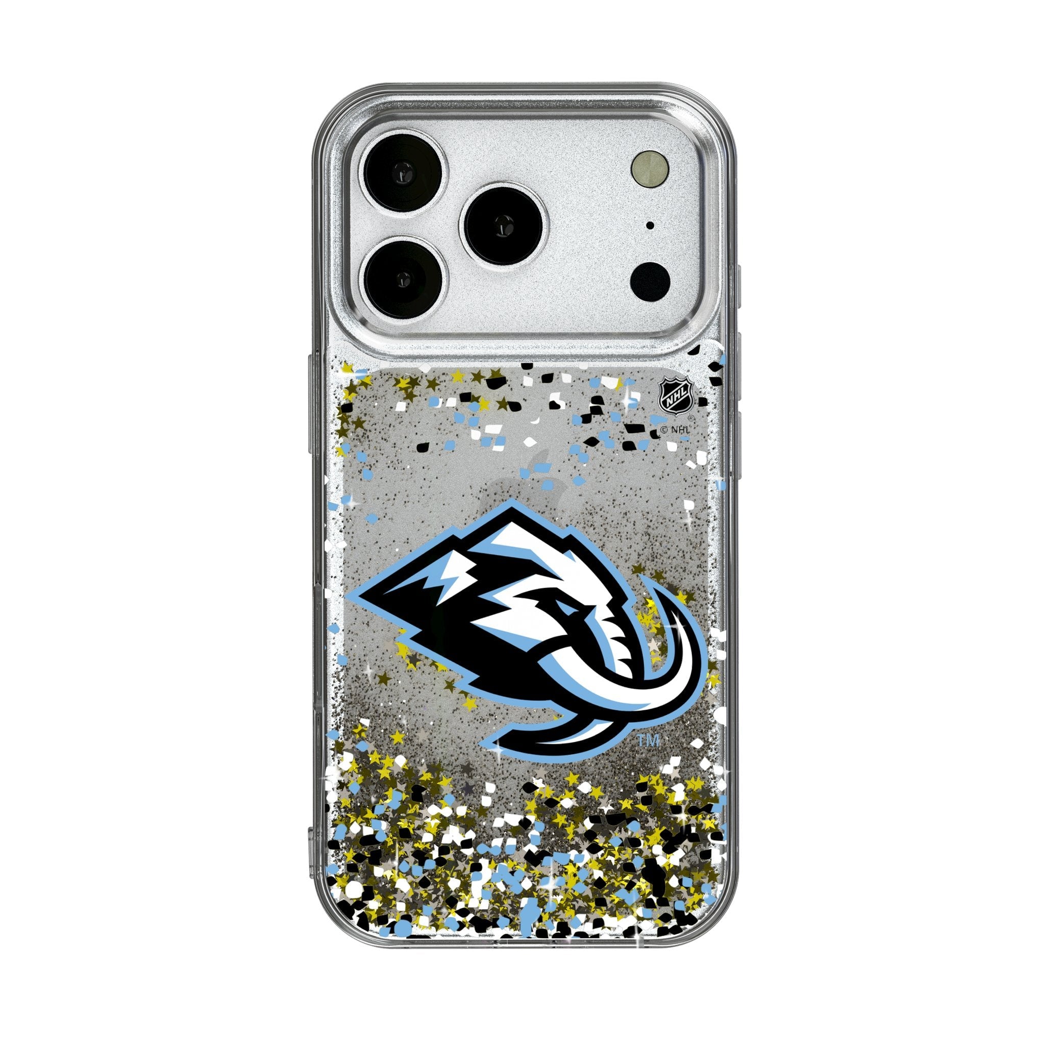 Utah Mammoth Confetti Glitter Phone Case for Apple iPhone 17 Series