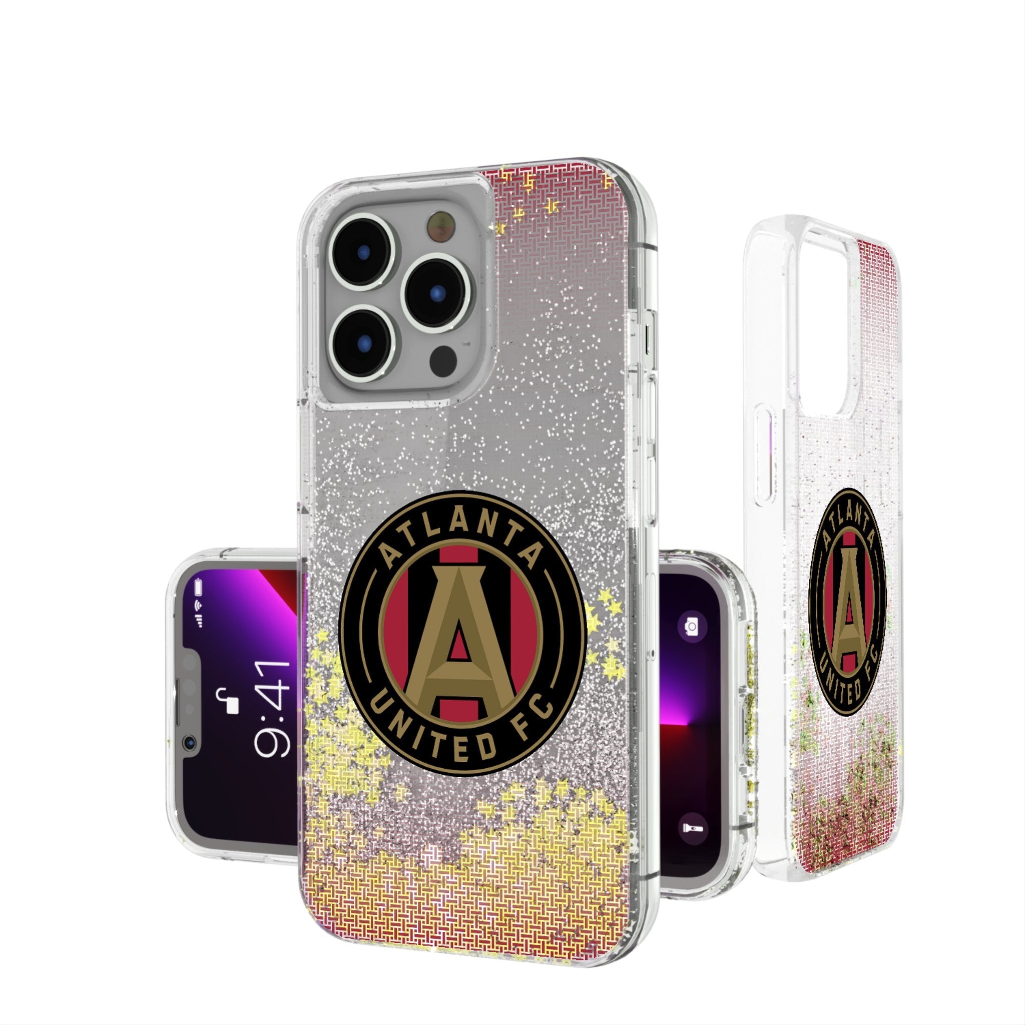 Atlanta United FC  Linen Glitter Phone Case