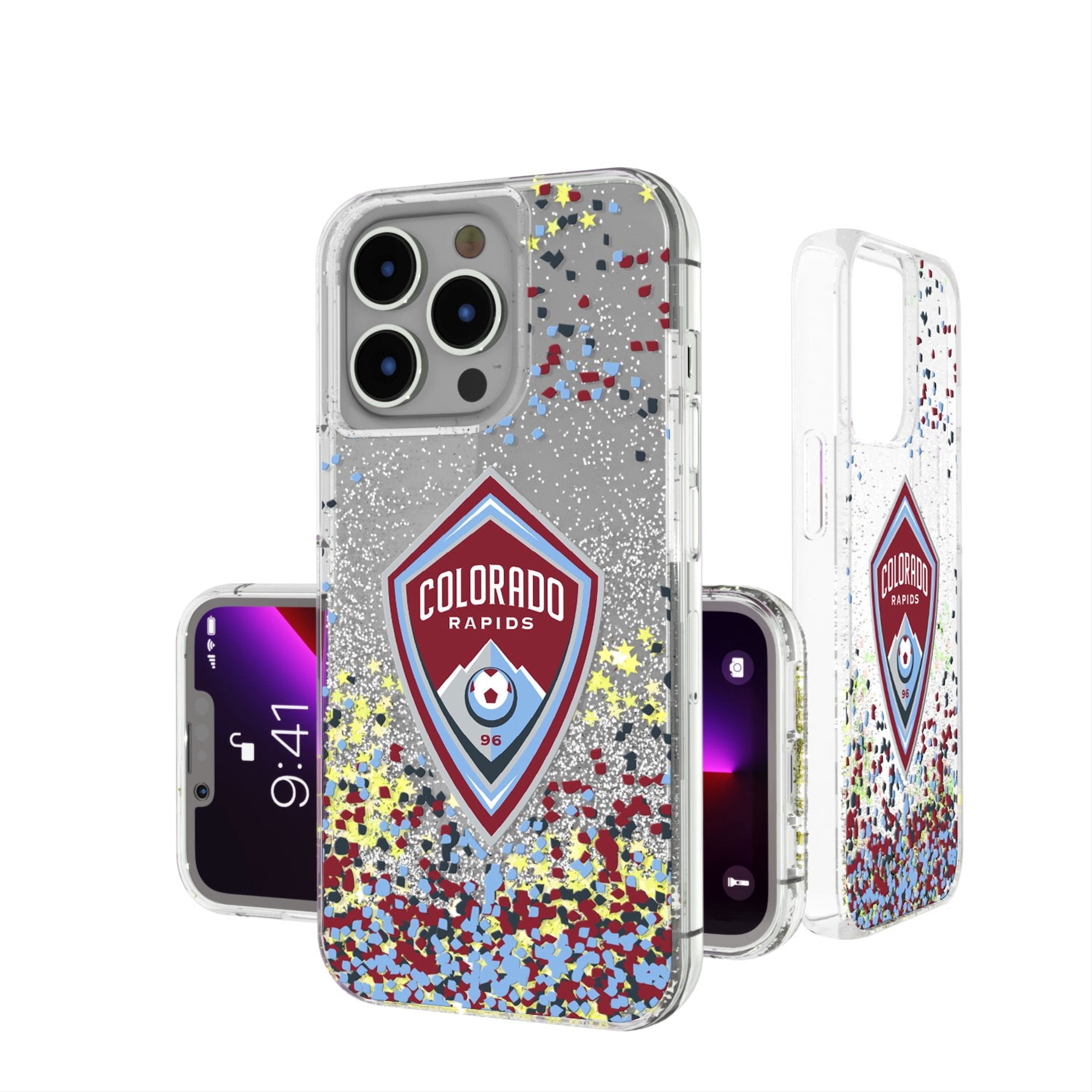 Colorado Rapids  Confetti Glitter Phone Case