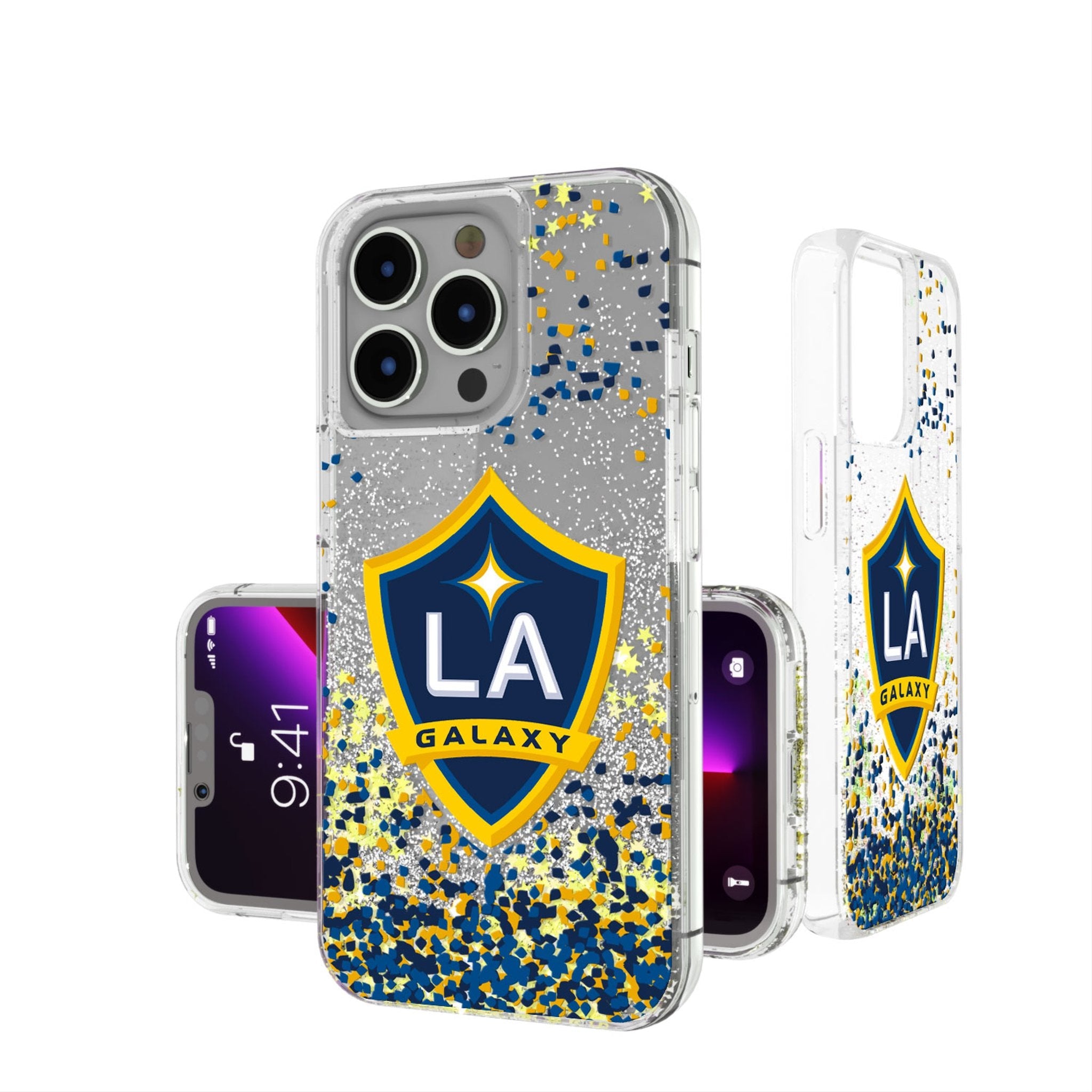 LA Galaxy  Confetti Glitter Phone Case 1