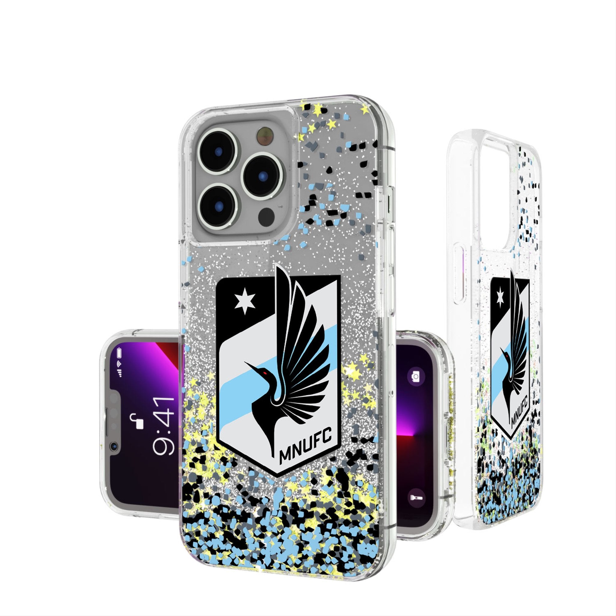 Minnesota United FC   Confetti Glitter Phone Case