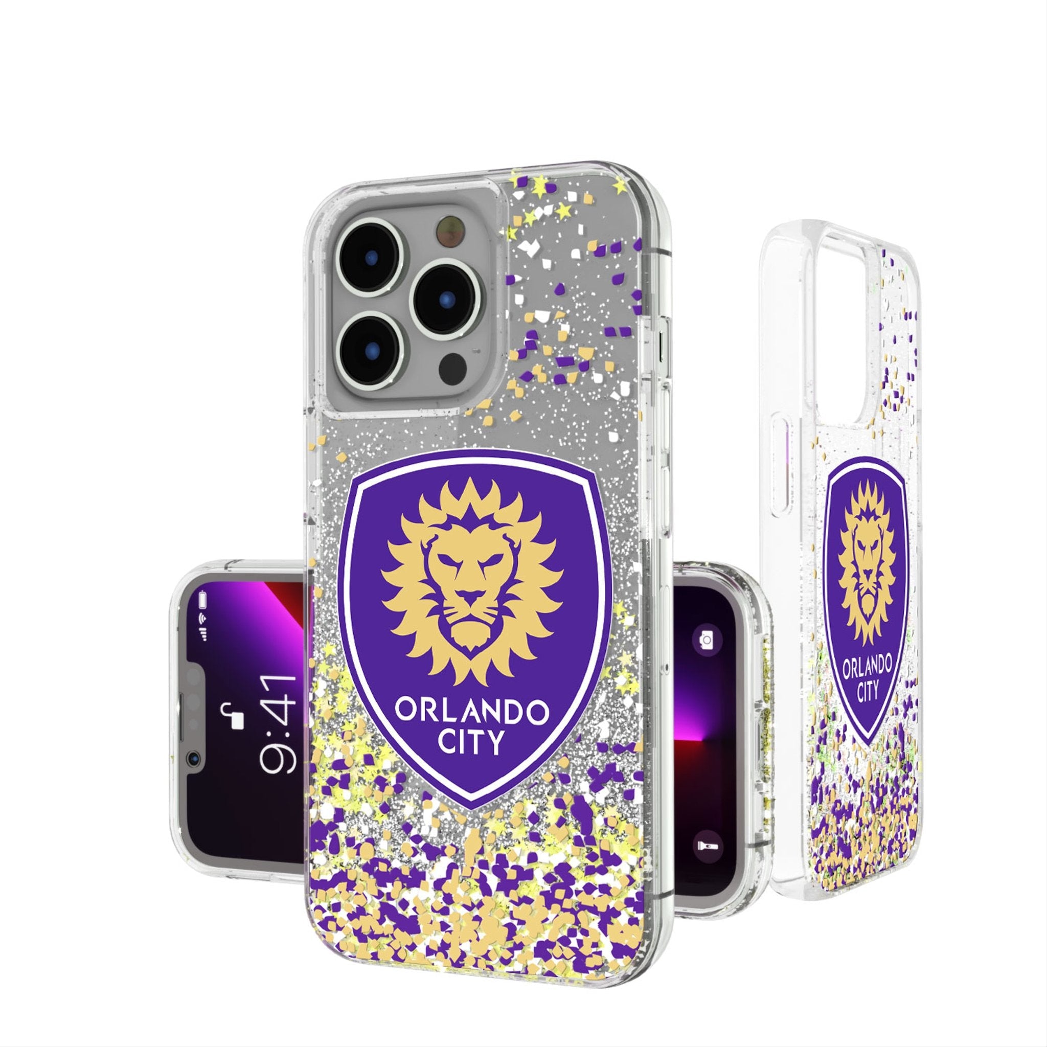 Orlando City Soccer Club  Confetti Glitter Phone Case
