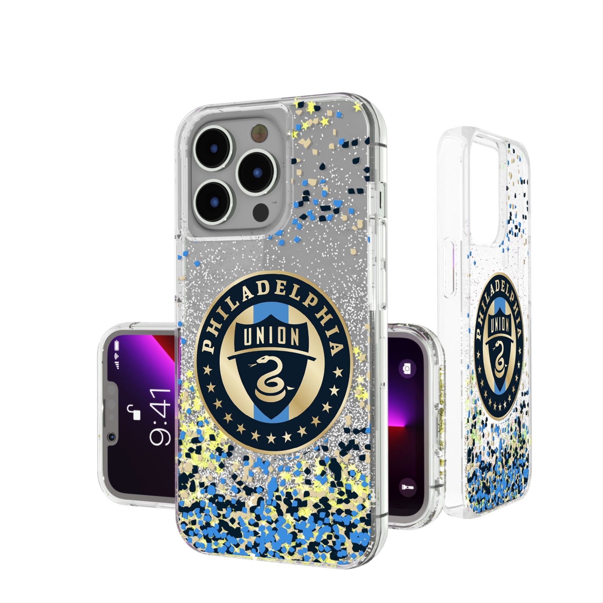Philadelphia Union   Confetti Glitter Phone Case