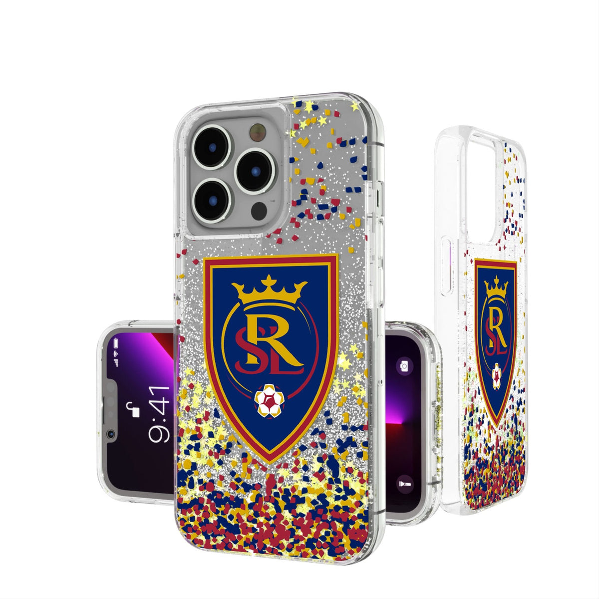 Real Salt Lake   Confetti Glitter Phone Case