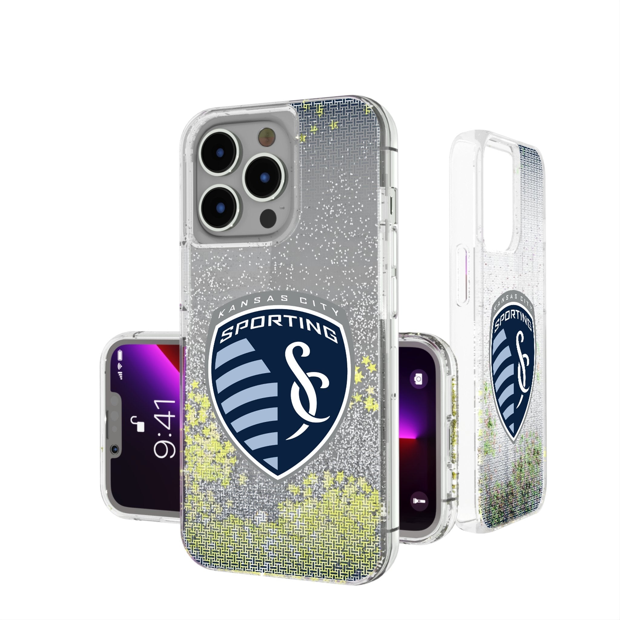 Sporting Kansas City   Linen Glitter Phone Case
