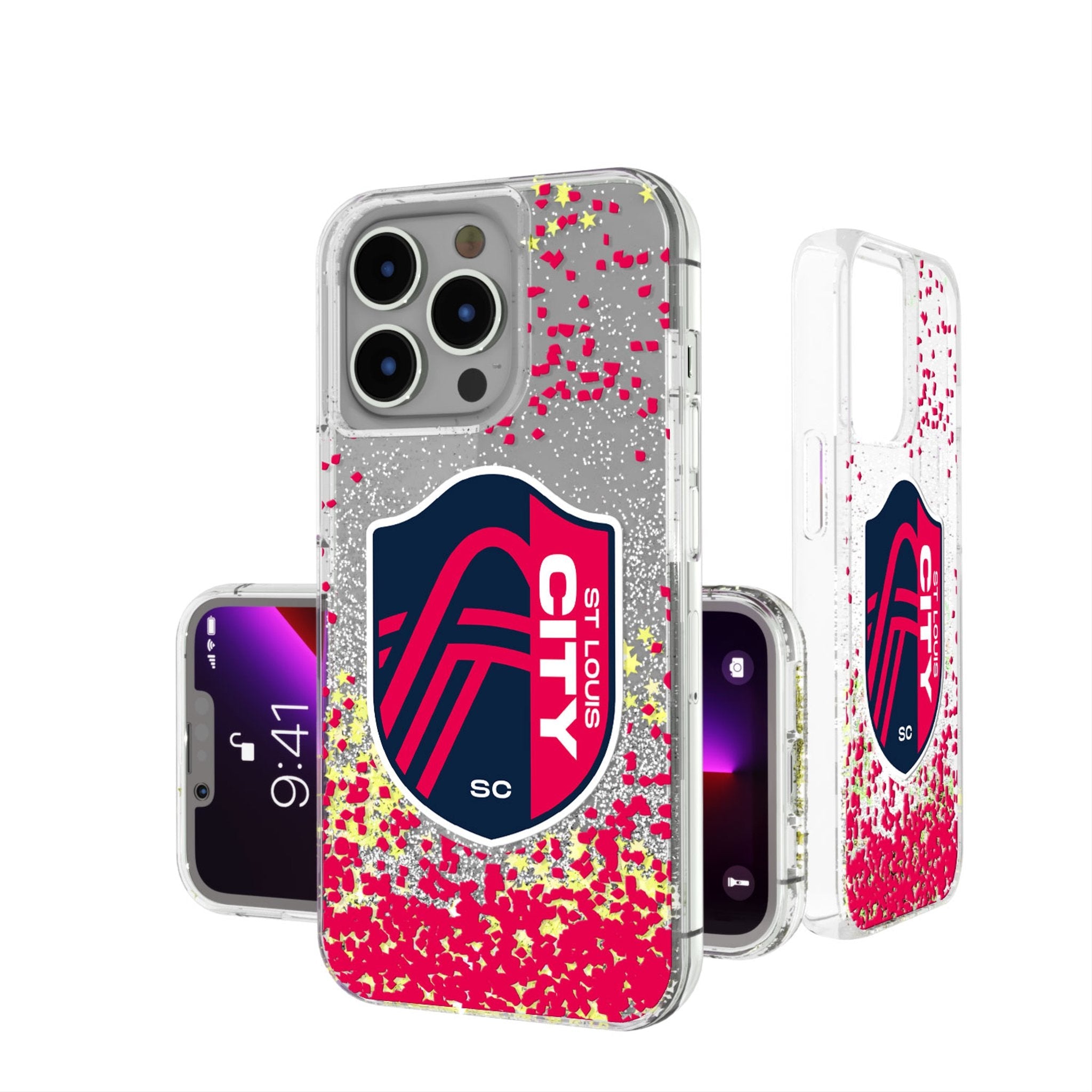 St. Louis CITY SC  Confetti Glitter Phone Case