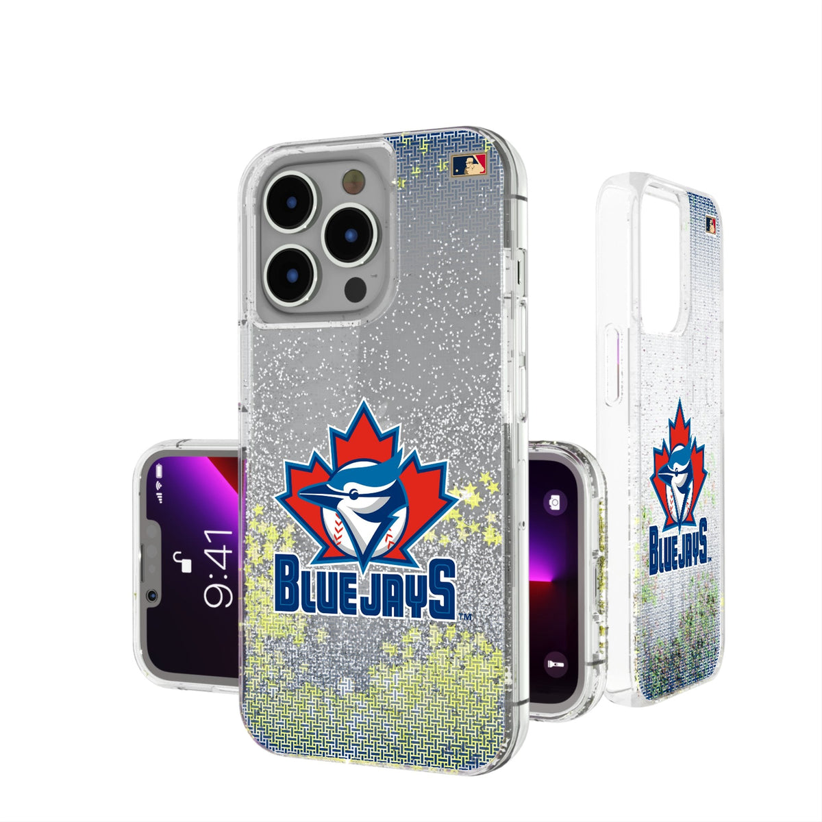 Toronto Blue Jays 1997-2002 - Cooperstown Collection Linen Glitter Phone Case 1
