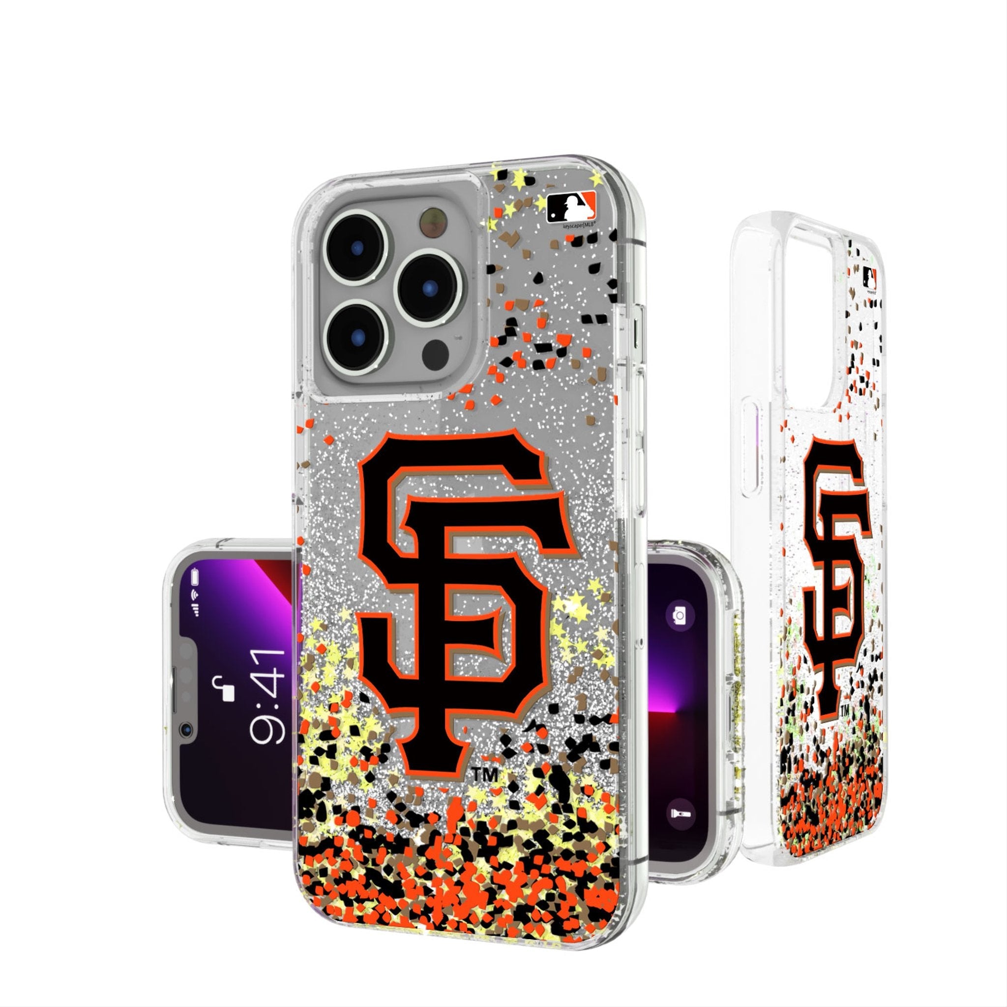 San Francisco Giants Confetti Glitter Phone Case