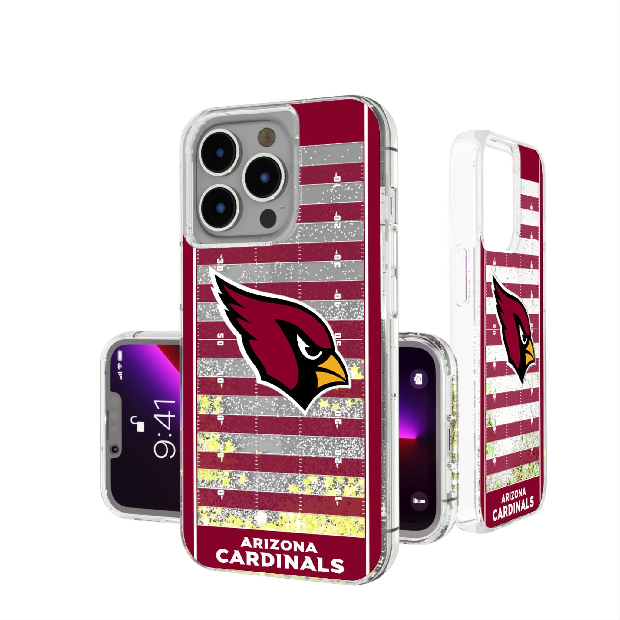 Arizona Cardinals Field Glitter Phone Case