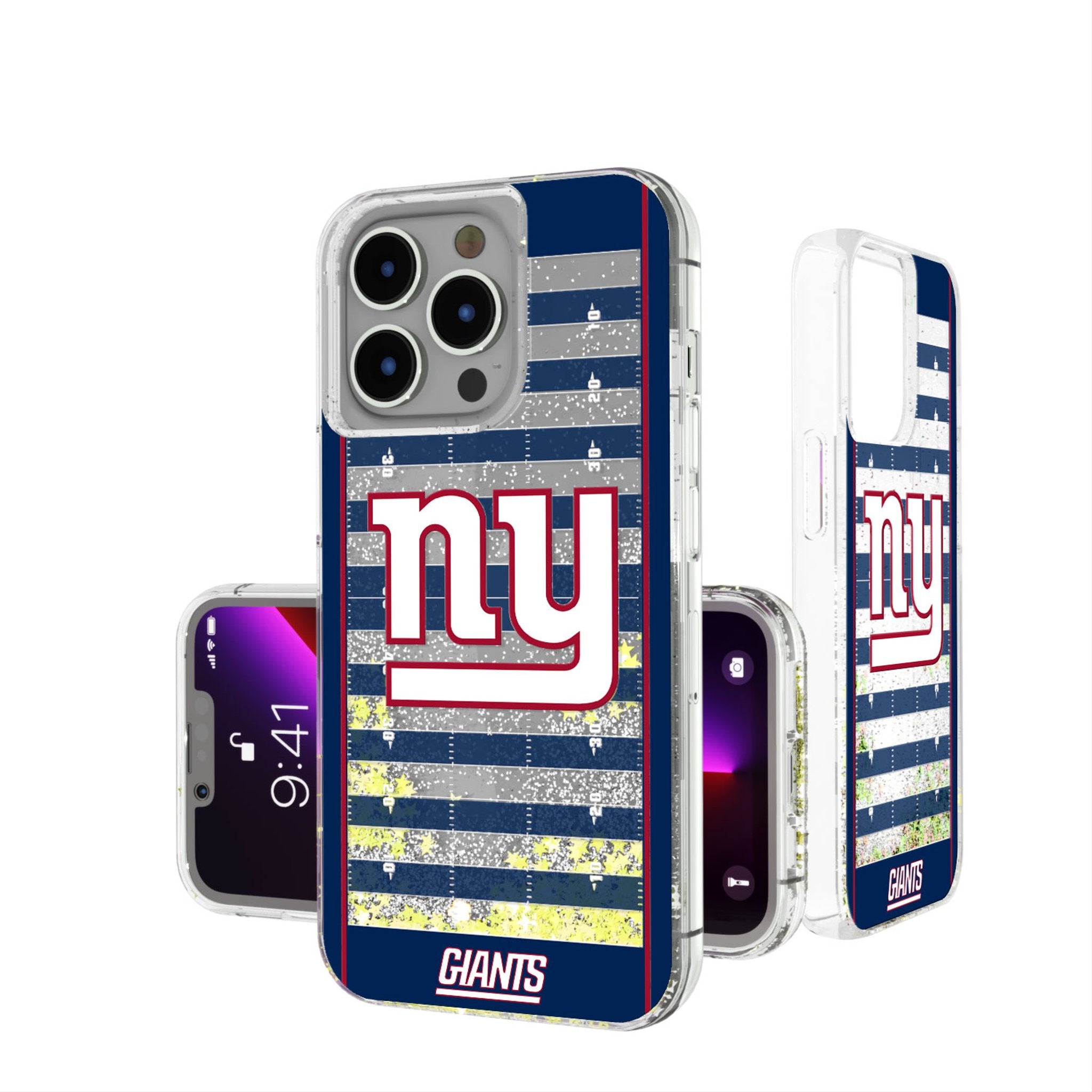 New York Giants Field Glitter Phone Case 1