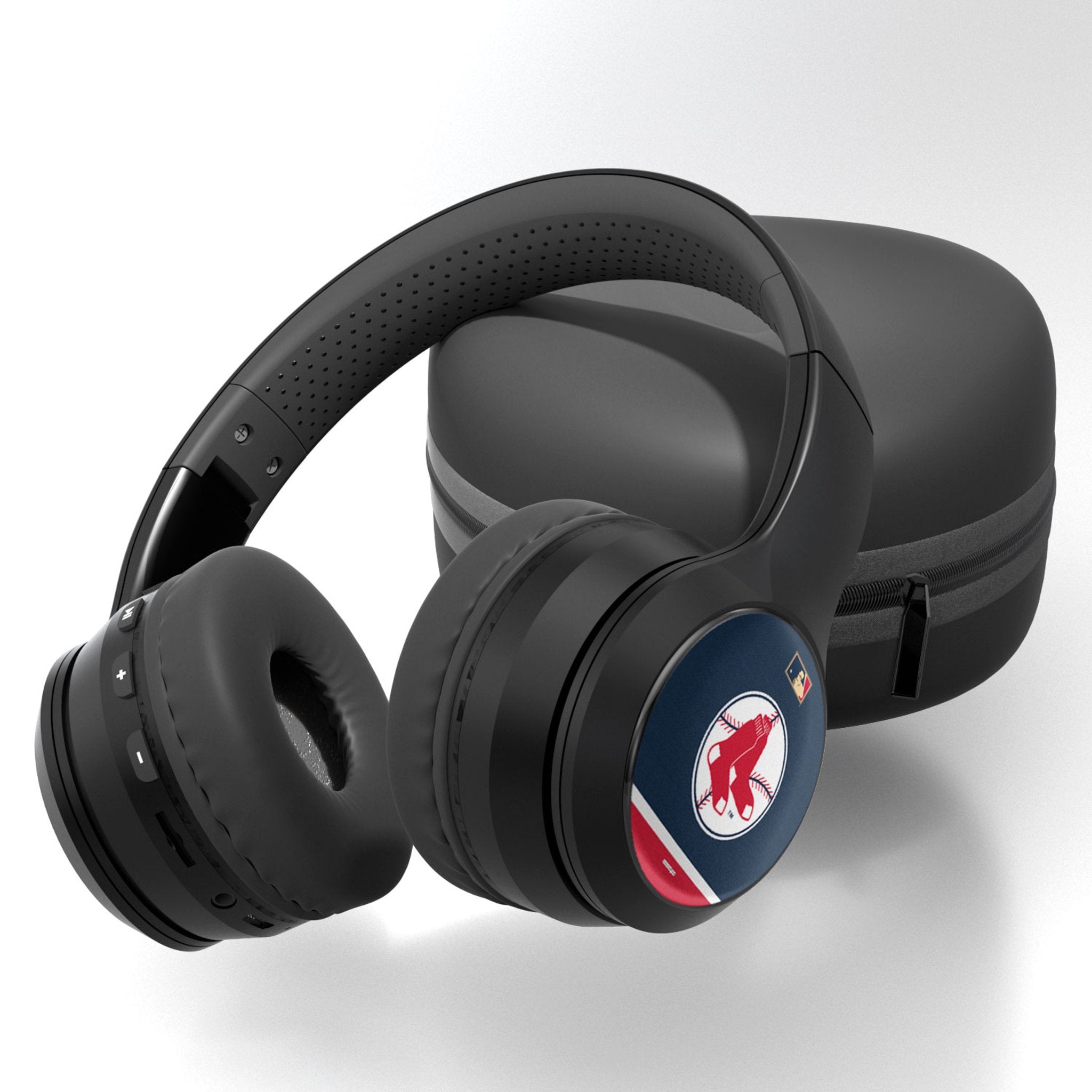 Boston Red Sox 1970-1975 - Cooperstown Collection Stripe Wireless Over-Ear BT Headphones With Case 1