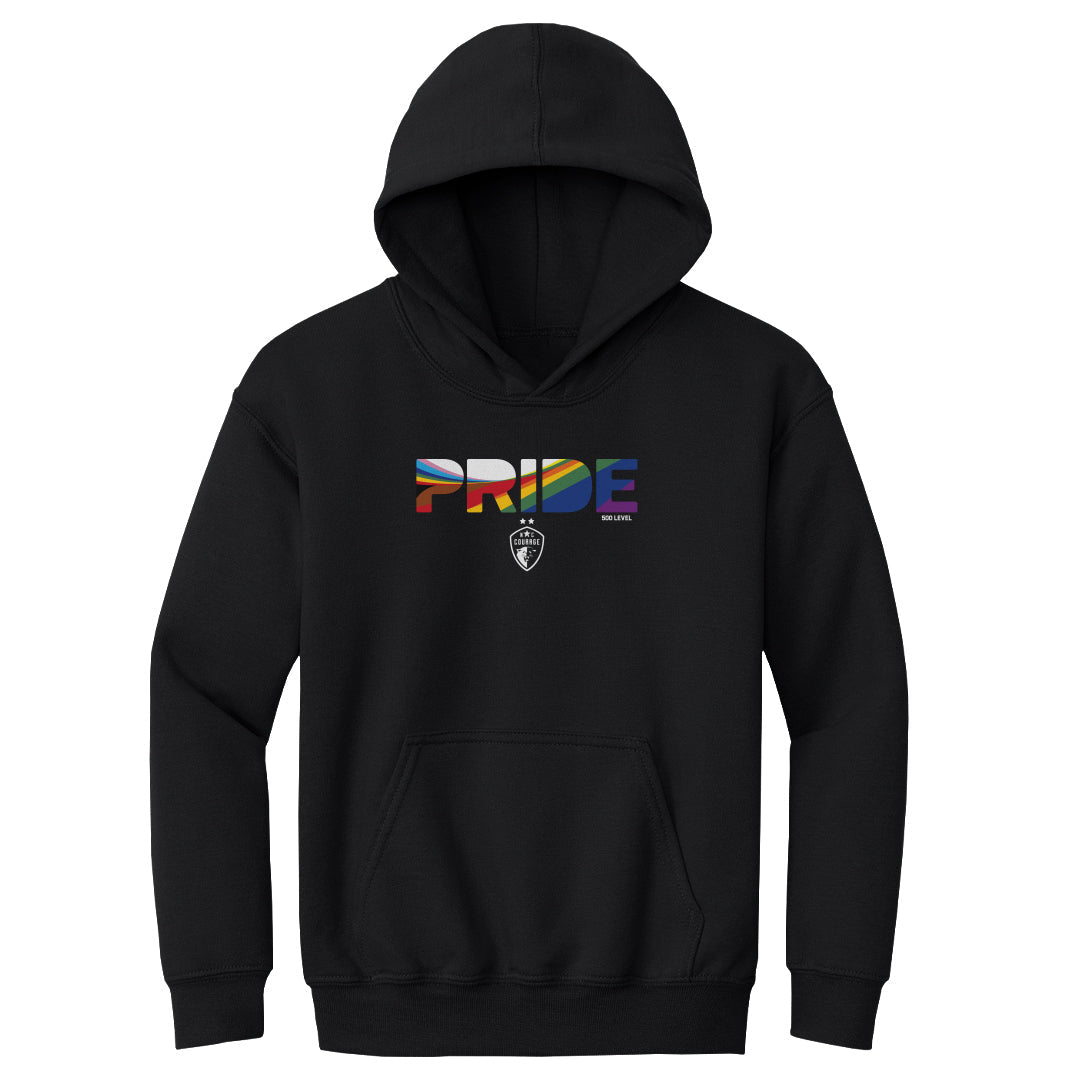 North Carolina Courage Pride Stripes 2025 WHT