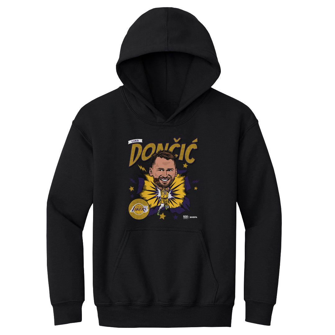 Luka Doncic Los Angeles Lakers Caricature WHT 1